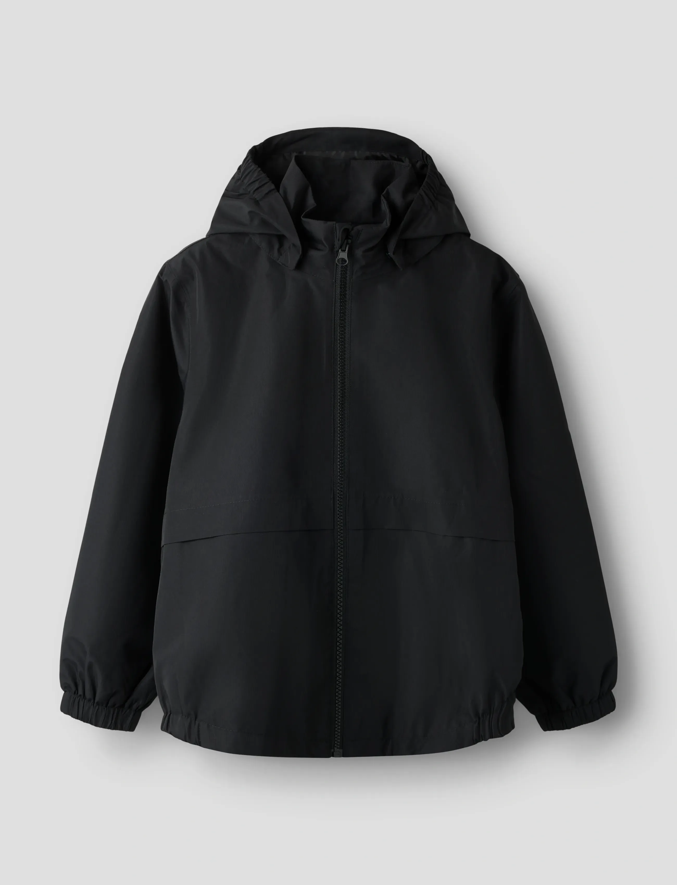 name it - NKNMIZZLE05 RAIN JACKET FO - regnjakker - black - 0