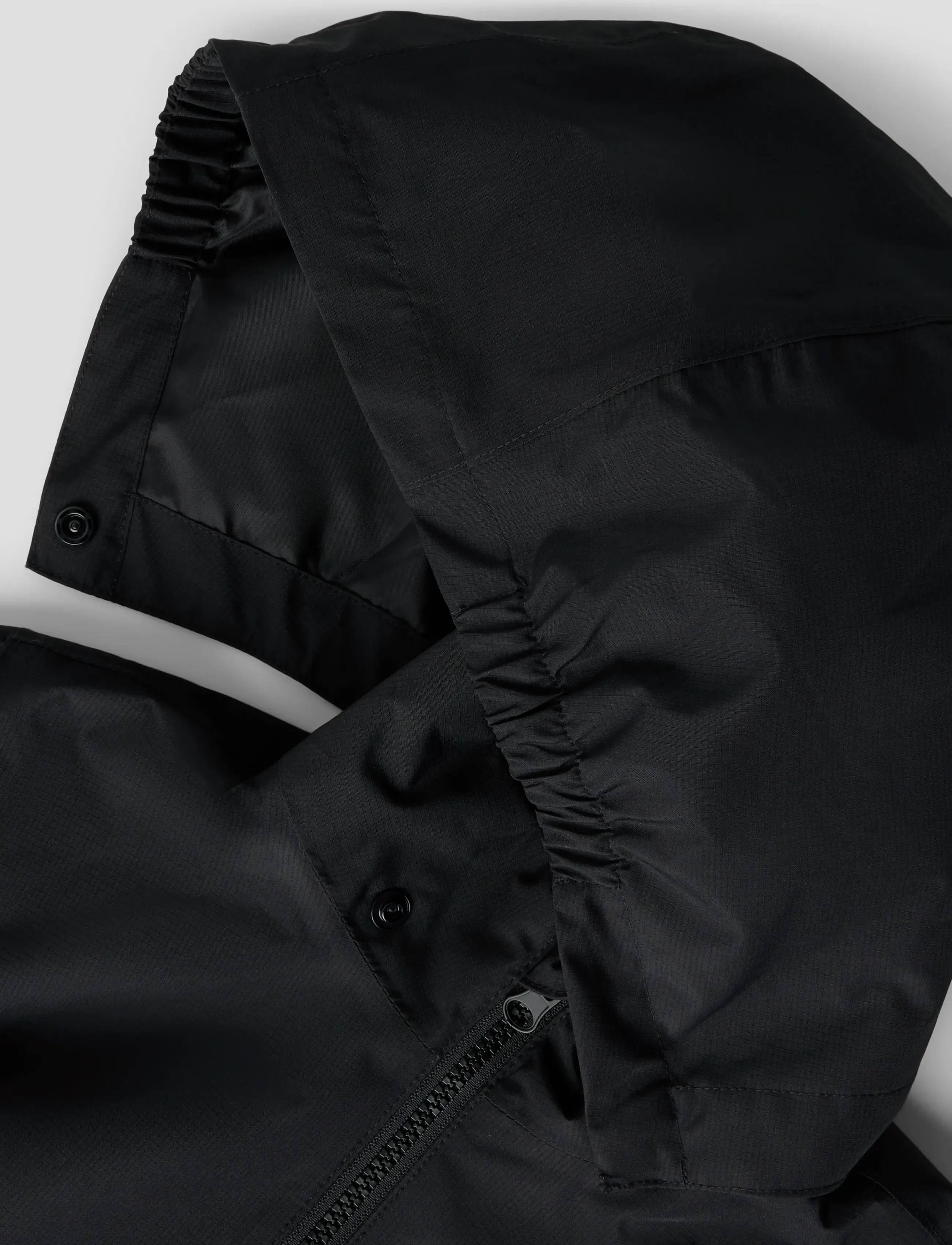 name it - NKNMIZZLE05 RAIN JACKET FO - regnjakker - black - 3