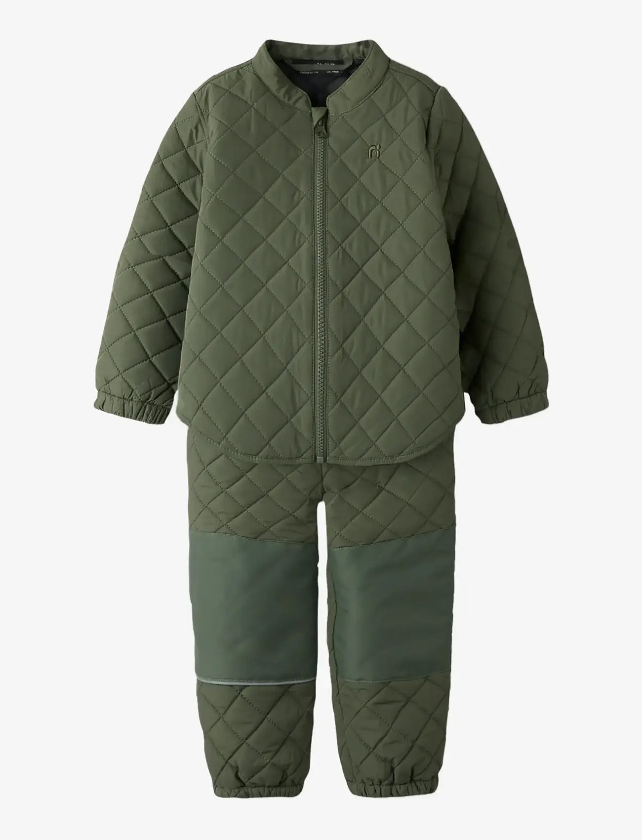 name it - NMNCHILLY QUILT SET FO NOOS - termokomplektid - thyme - 3