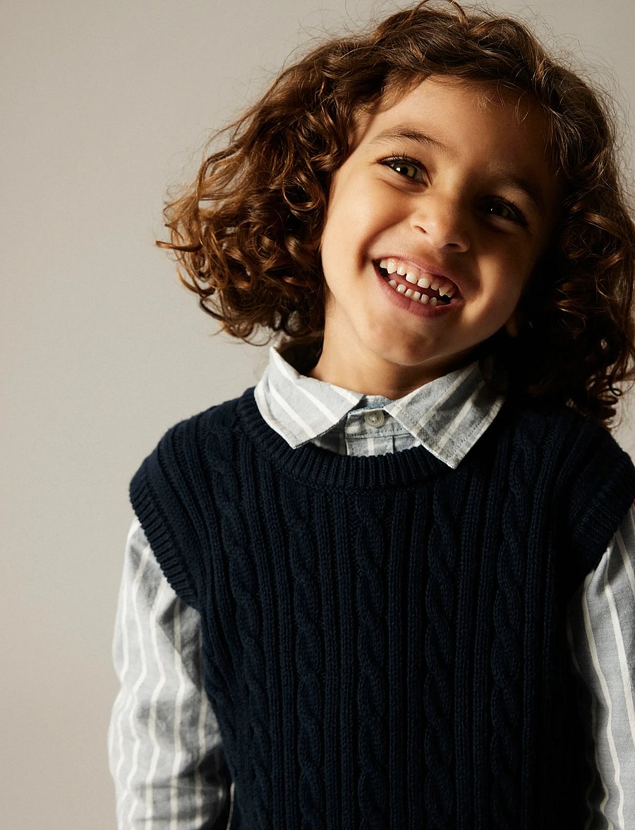 name it - NMMROMAN KNIT SLIPOVER - westen - navy blazer - 3