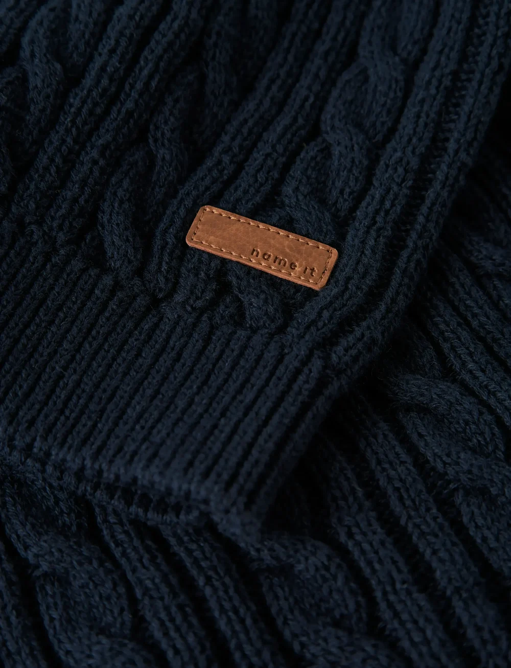 name it - NMMROMAN KNIT SLIPOVER - kamizelki - navy blazer - 4