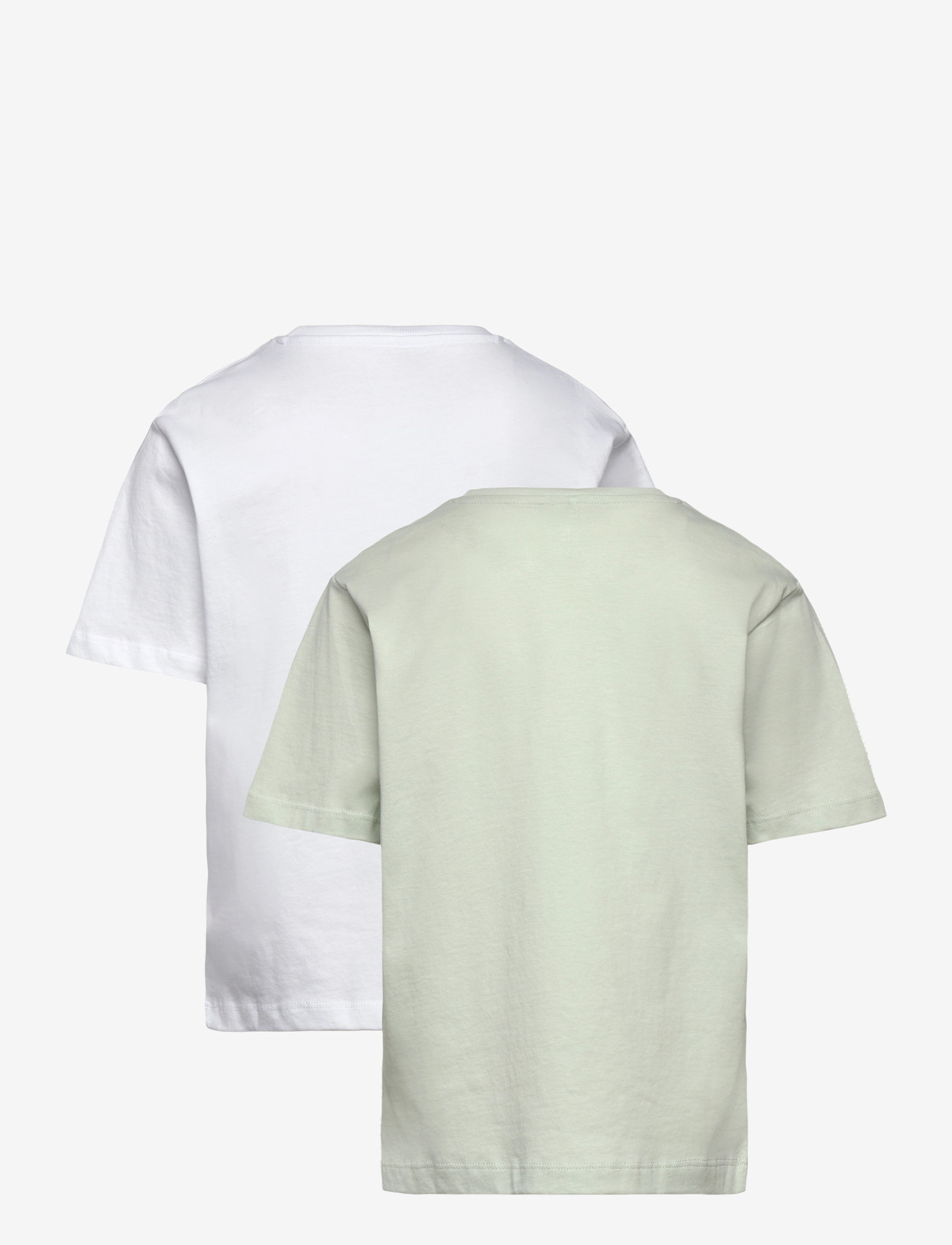 name it - NMMVOTO 2P SS NREG TOP - sæt med kortærmet t-shirt - pale aqua - 5