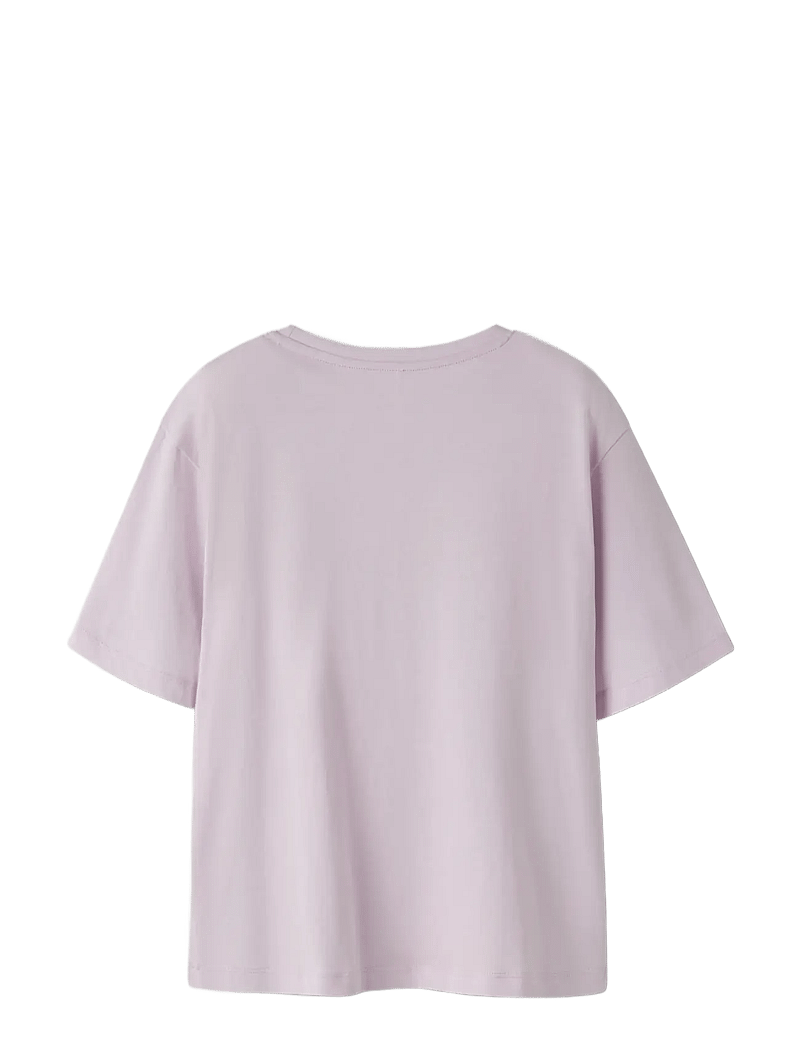 name it - NKFVOTEA 2P SS NREG TOP - kortärmade t-shirts - lavender fog - 1