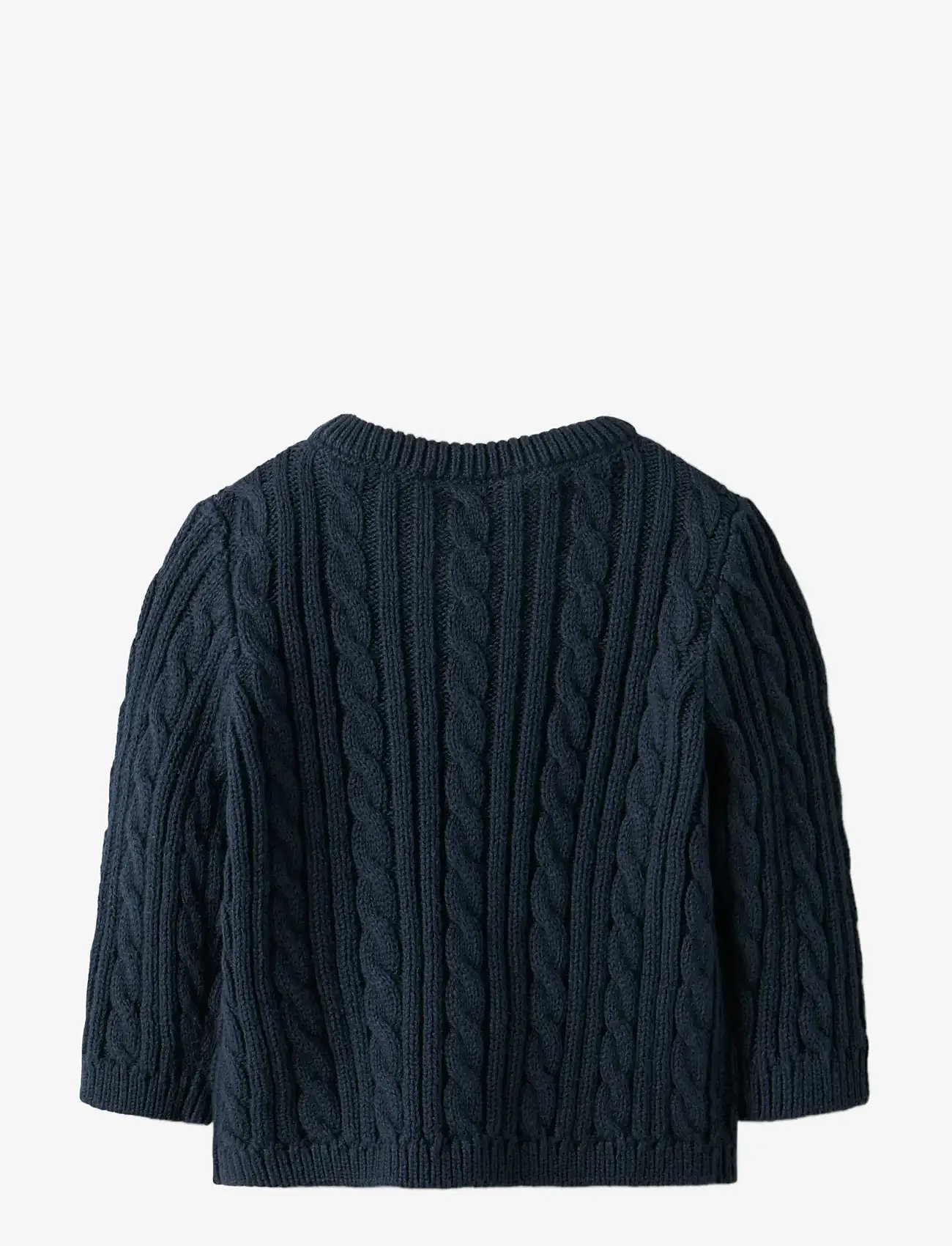 name it - NBMROMAN LS KNIT CARD - navy blazer - 2