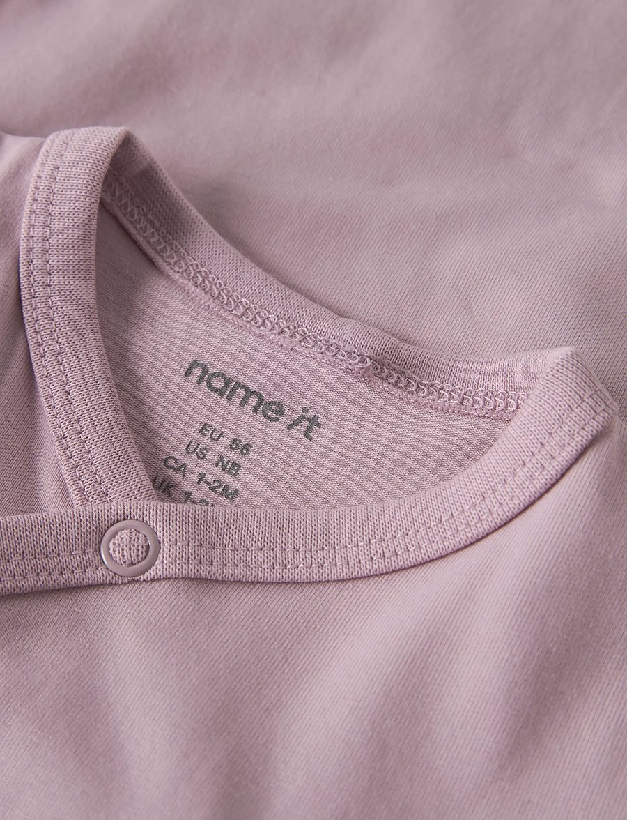 name it - NBFVULLA LS WRAP BODY - À manches longues - dawn pink - 2