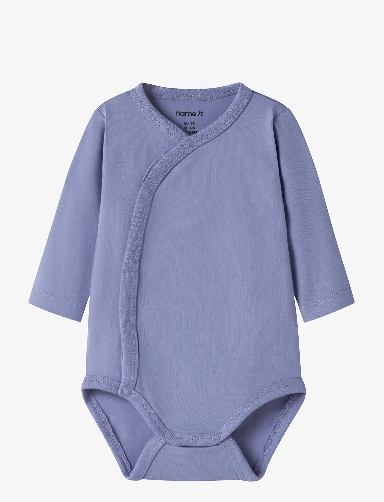 name it - NBFVULLA LS WRAP BODY - gode sommertilbud - lavender violet - 0
