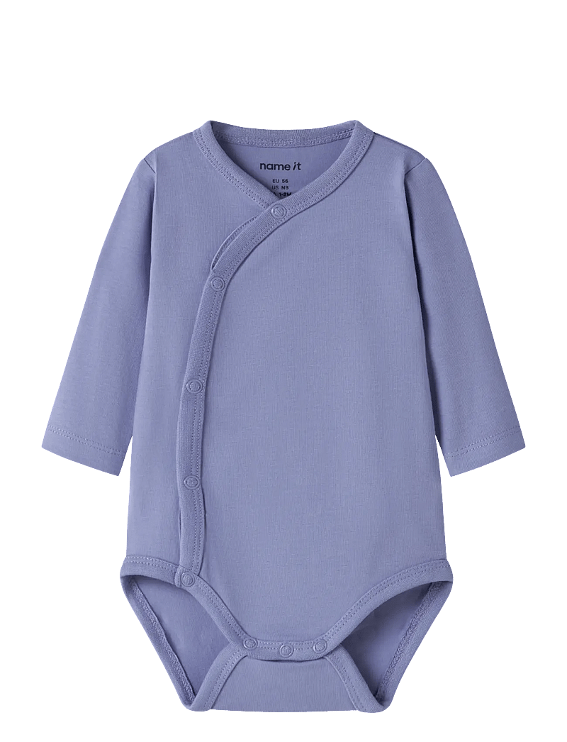 name it - NBFVULLA LS WRAP BODY - langærmede heldragter - lavender violet - 0