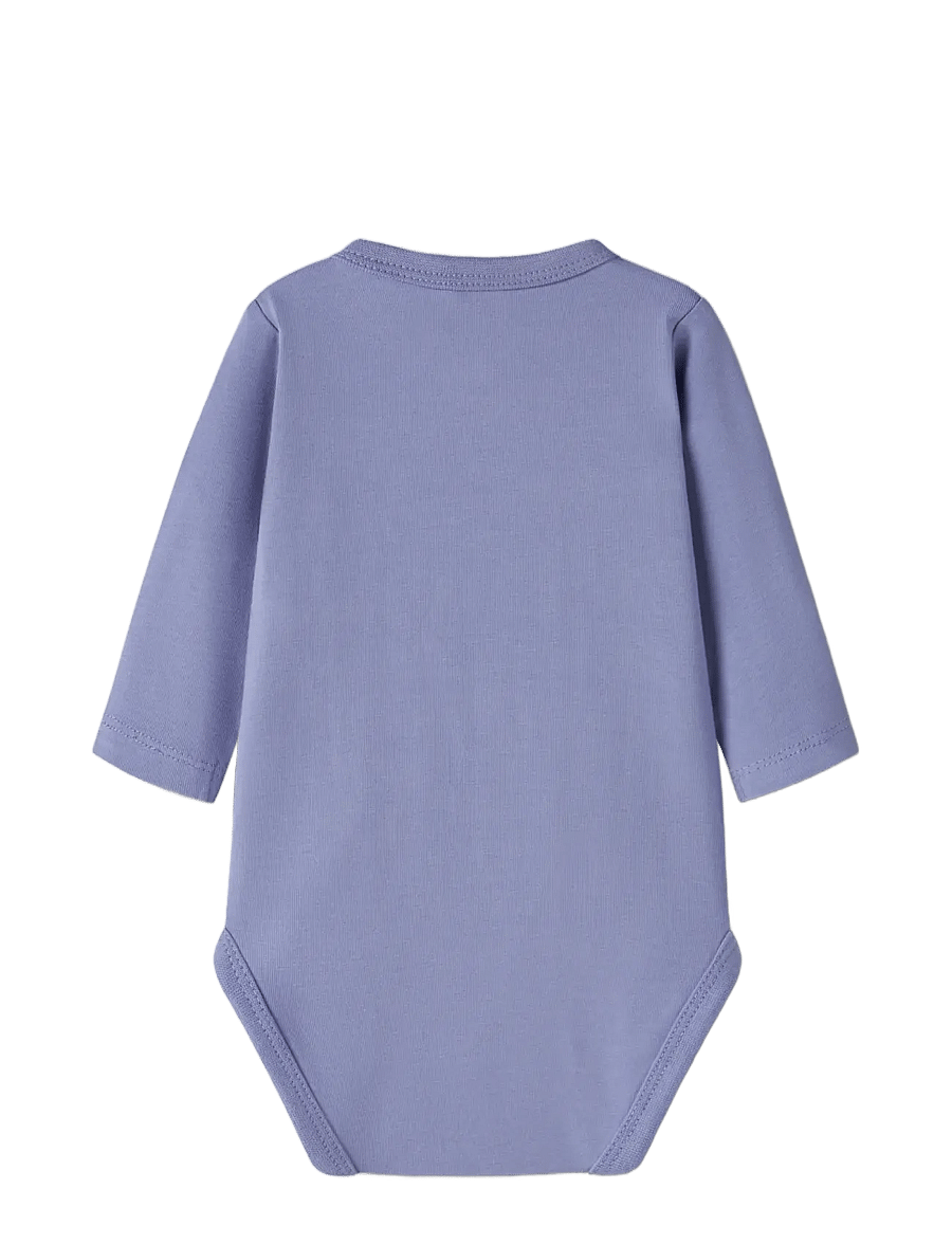 name it - NBFVULLA LS WRAP BODY - långärmade bodysuits - lavender violet - 1