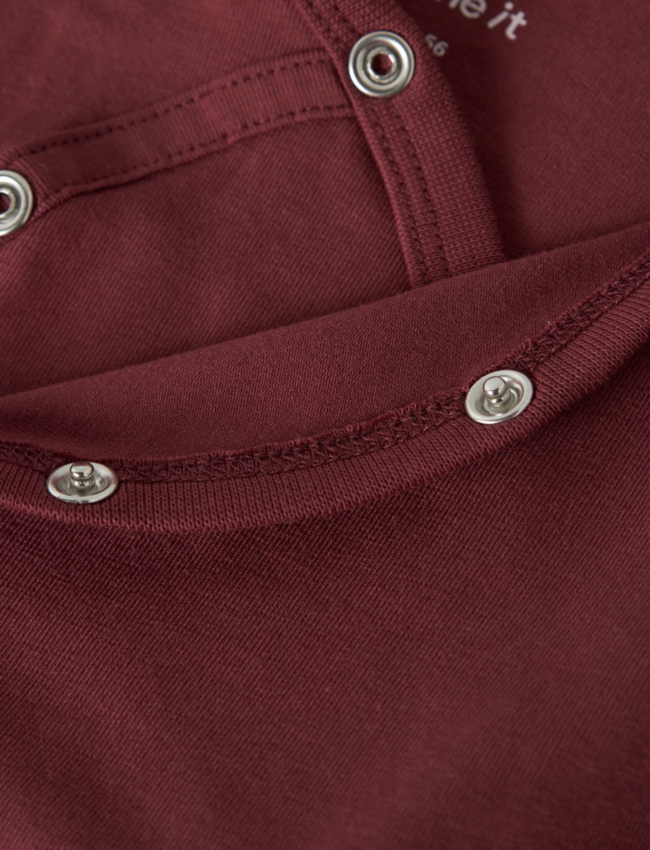 name it - NBFVULLA LS WRAP BODY - pikkade varrukatega - oxblood red - 2