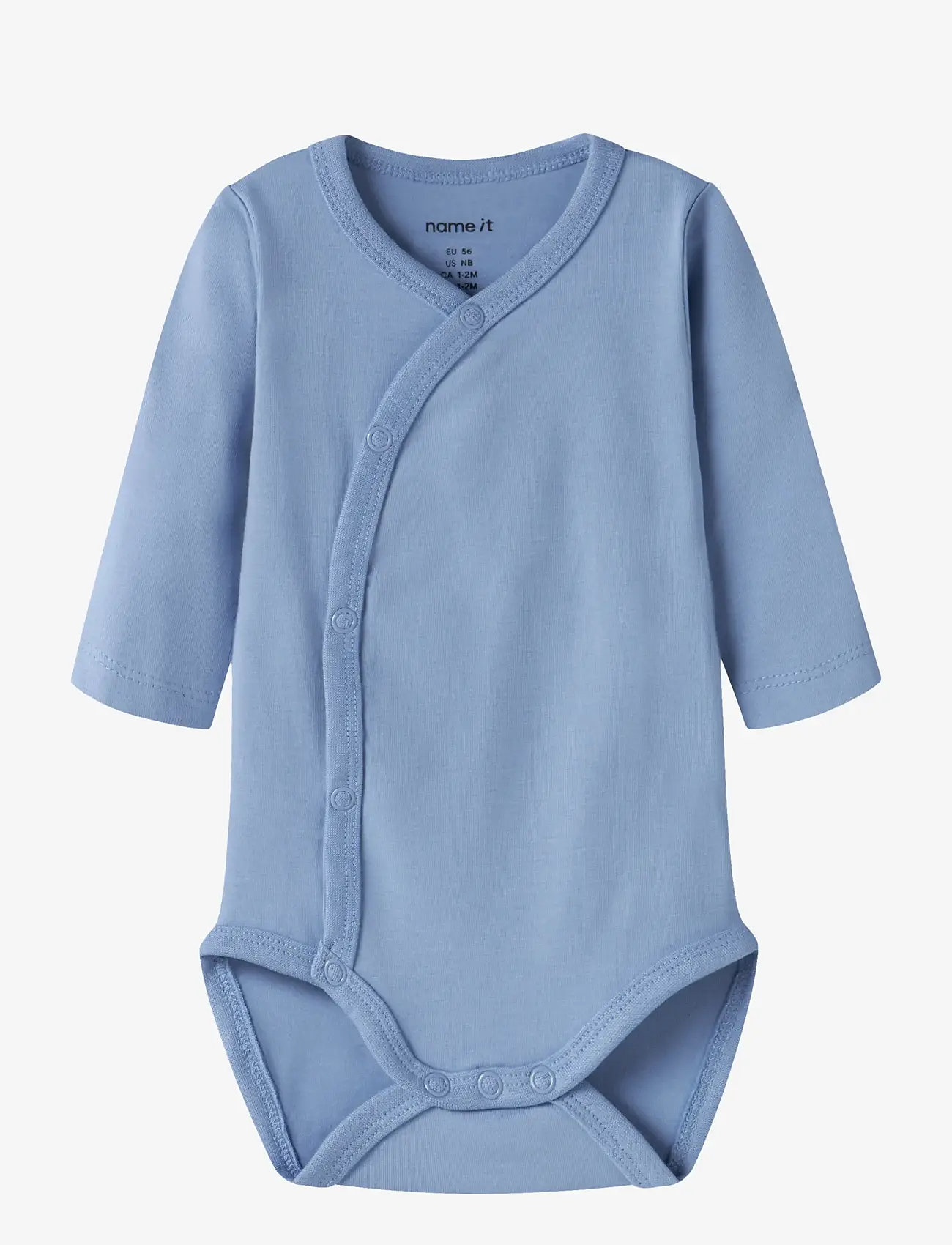 name it - NBMVROLLE LS WRAP BODY - langærmede heldragter - endless sky - 0