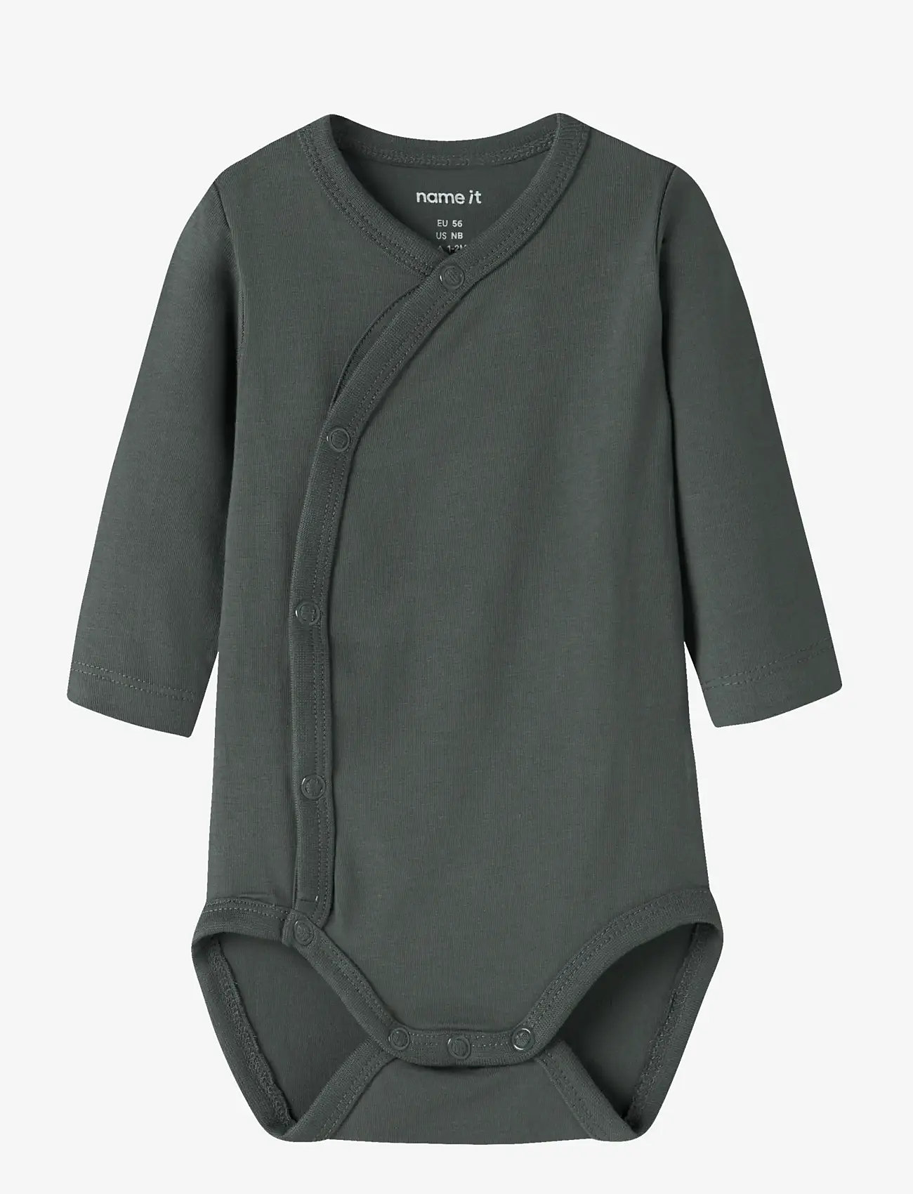 name it - NBMVROLLE LS WRAP BODY - langærmede heldragter - urban chic - 0