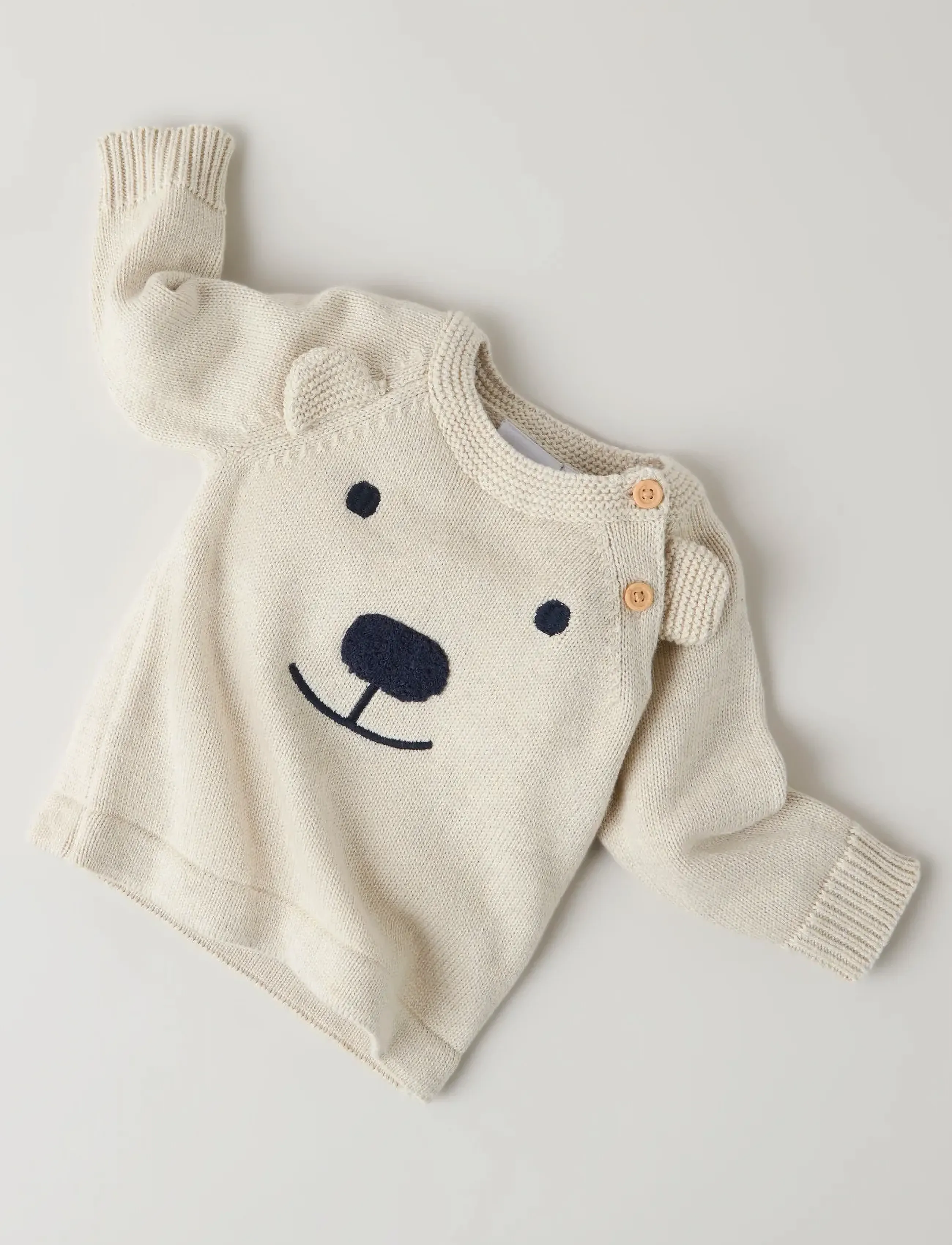 name it - NBMREADY LS KNIT - peyote melange - 2