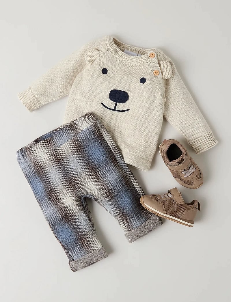 name it - NBMREADY LS KNIT - pullover - peyote melange - 3