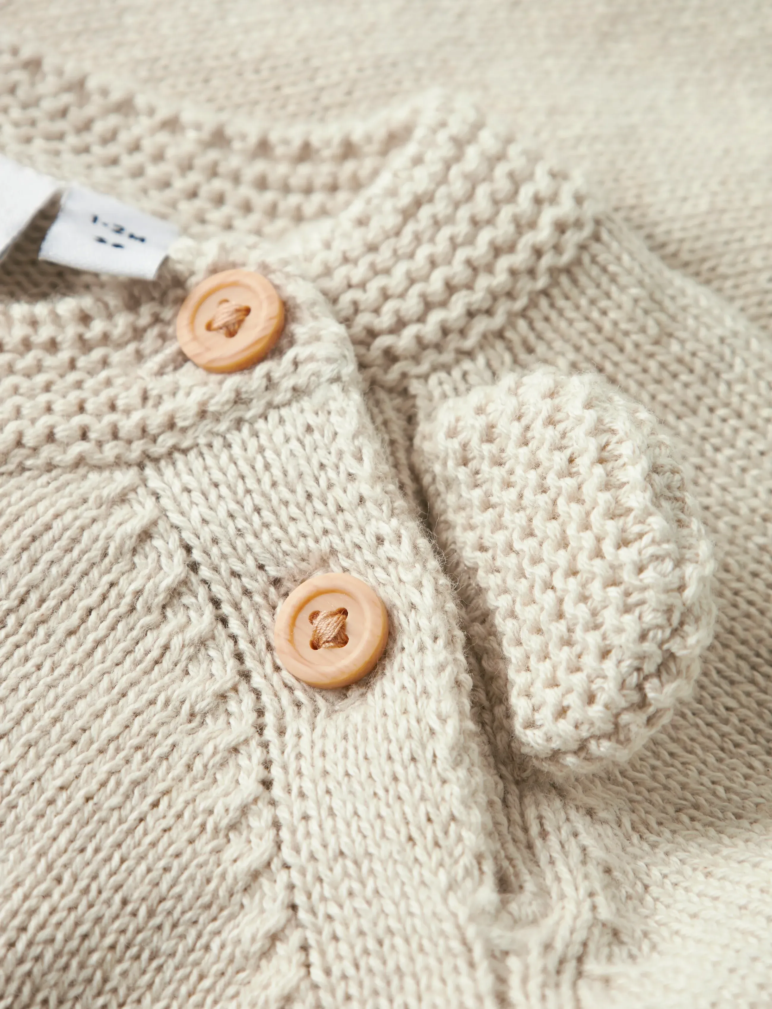 name it - NBMREADY LS KNIT - peyote melange - 4