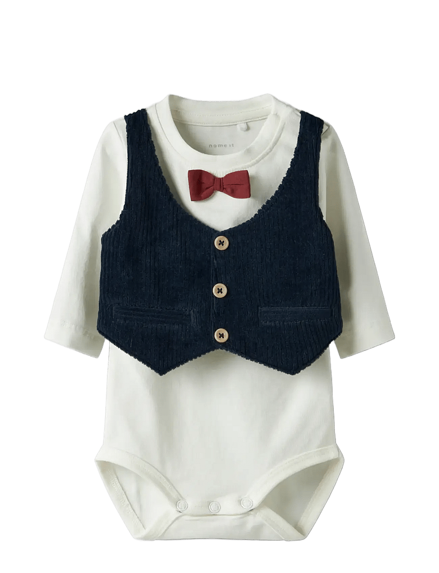 name it - NBMRONNY BODY SET - set med body - navy blazer - 2