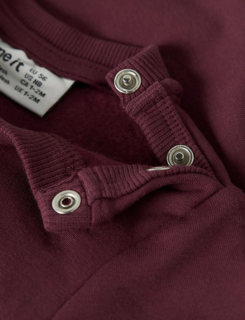 name it - NBFROWANE LS SWEAT BRU - sweatshirts - burgundy - 2