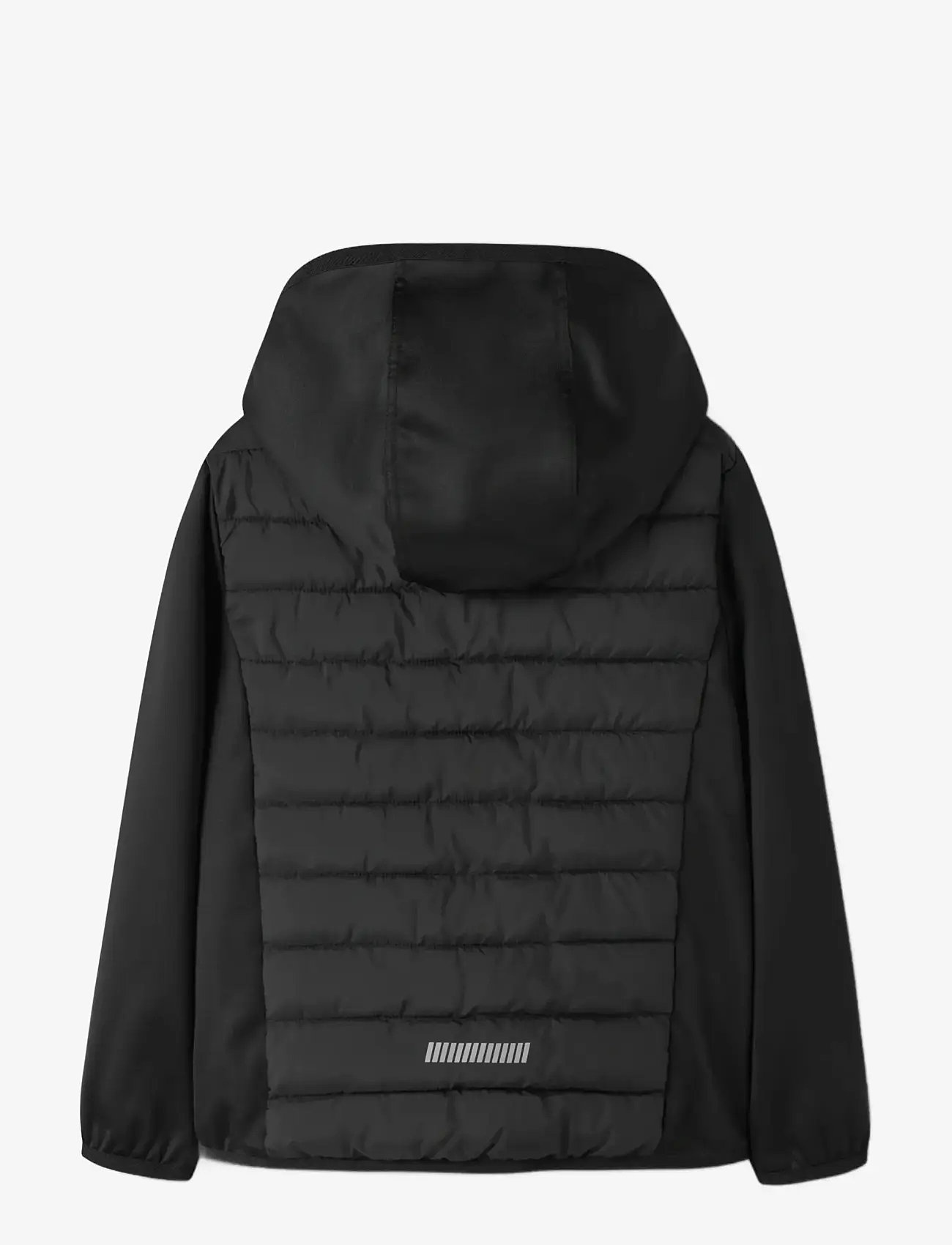 name it - NKNMIO HYBRID JACKET TB - vinterjackor - black - 1