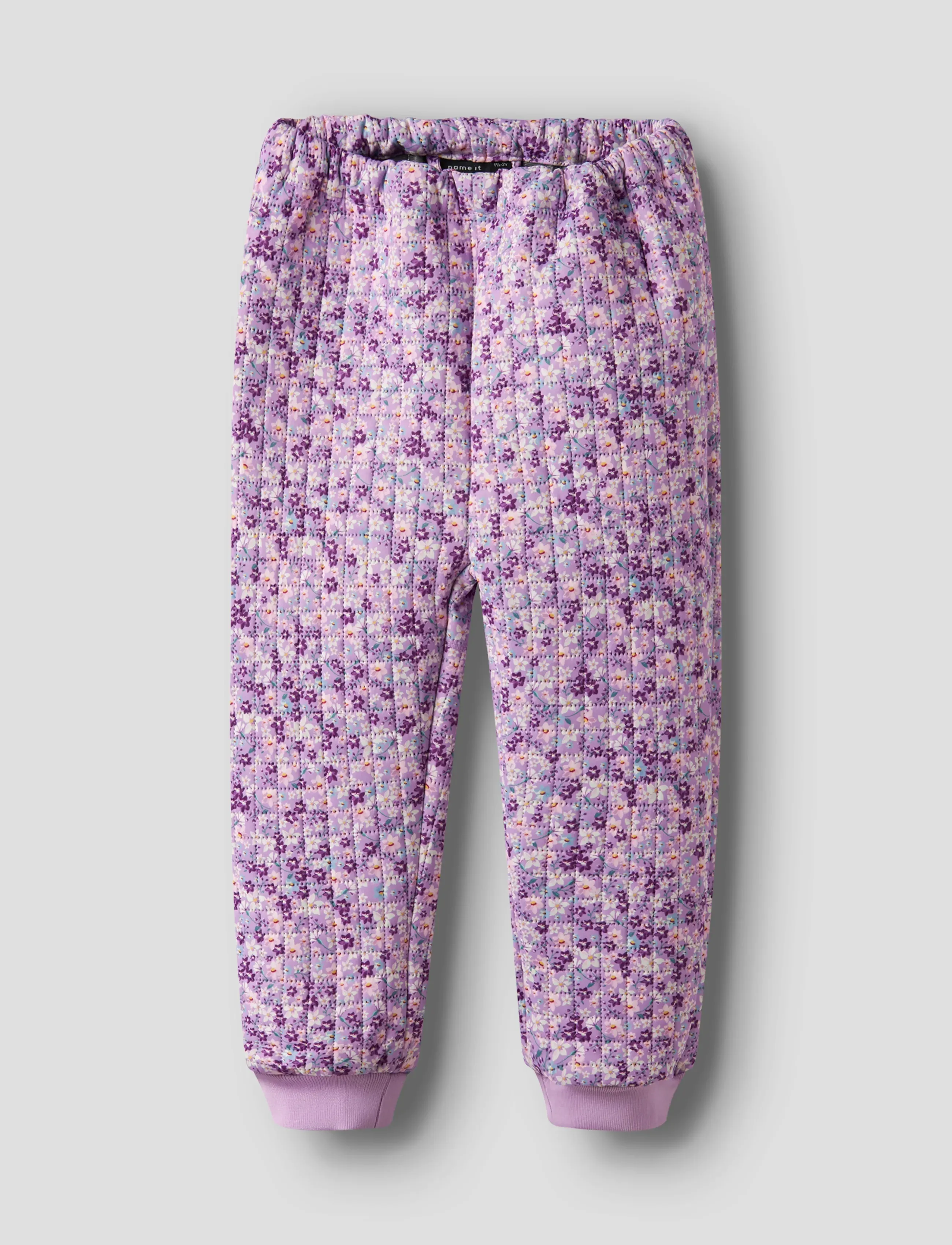 name it - NMFMOON QUILTED SET AOP 1FO - thermo-sets - violet tulle - 3