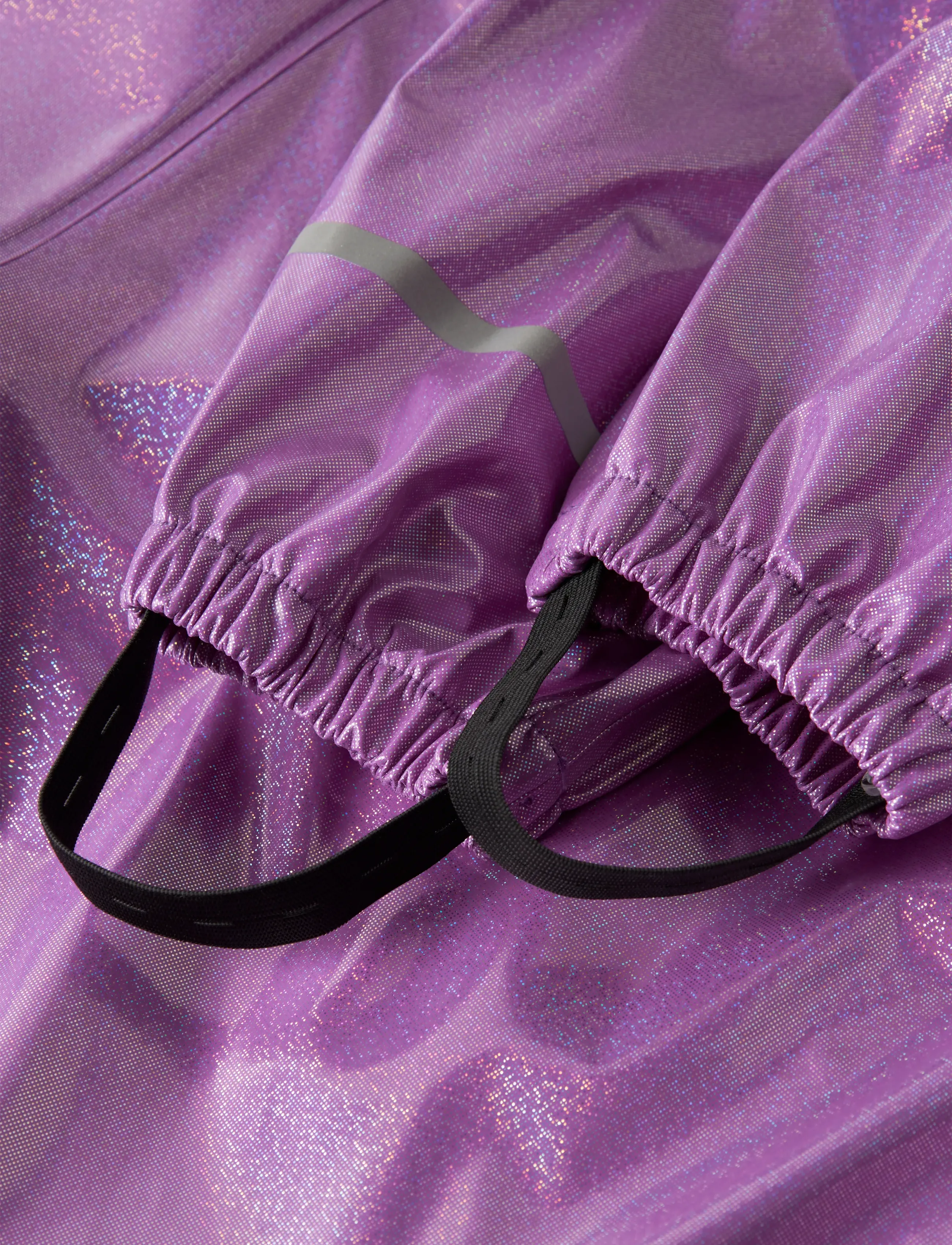 name it - NMFDRY10 RAIN SET GLITTER FO - outerwear - iris orchid - 4