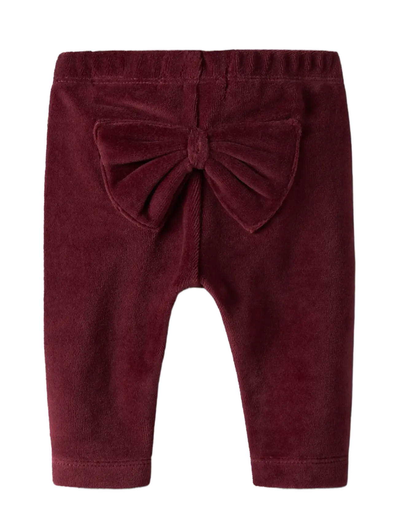 name it - NBFROXY VEL LEGGING - leggings - burgundy - 1