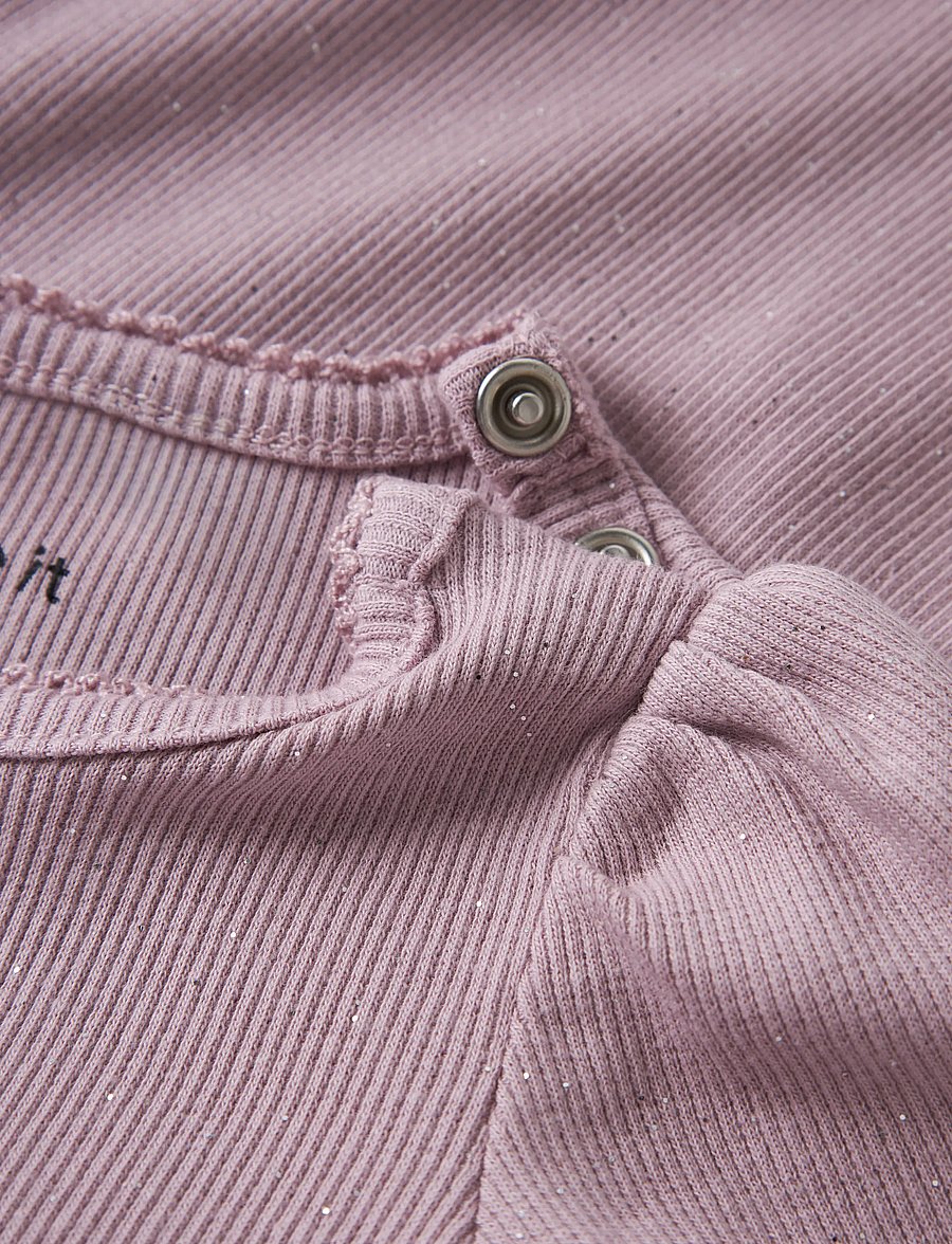 name it - NBFROSALLY LS BODY - langärmelige bodys - mauve shadows - 2