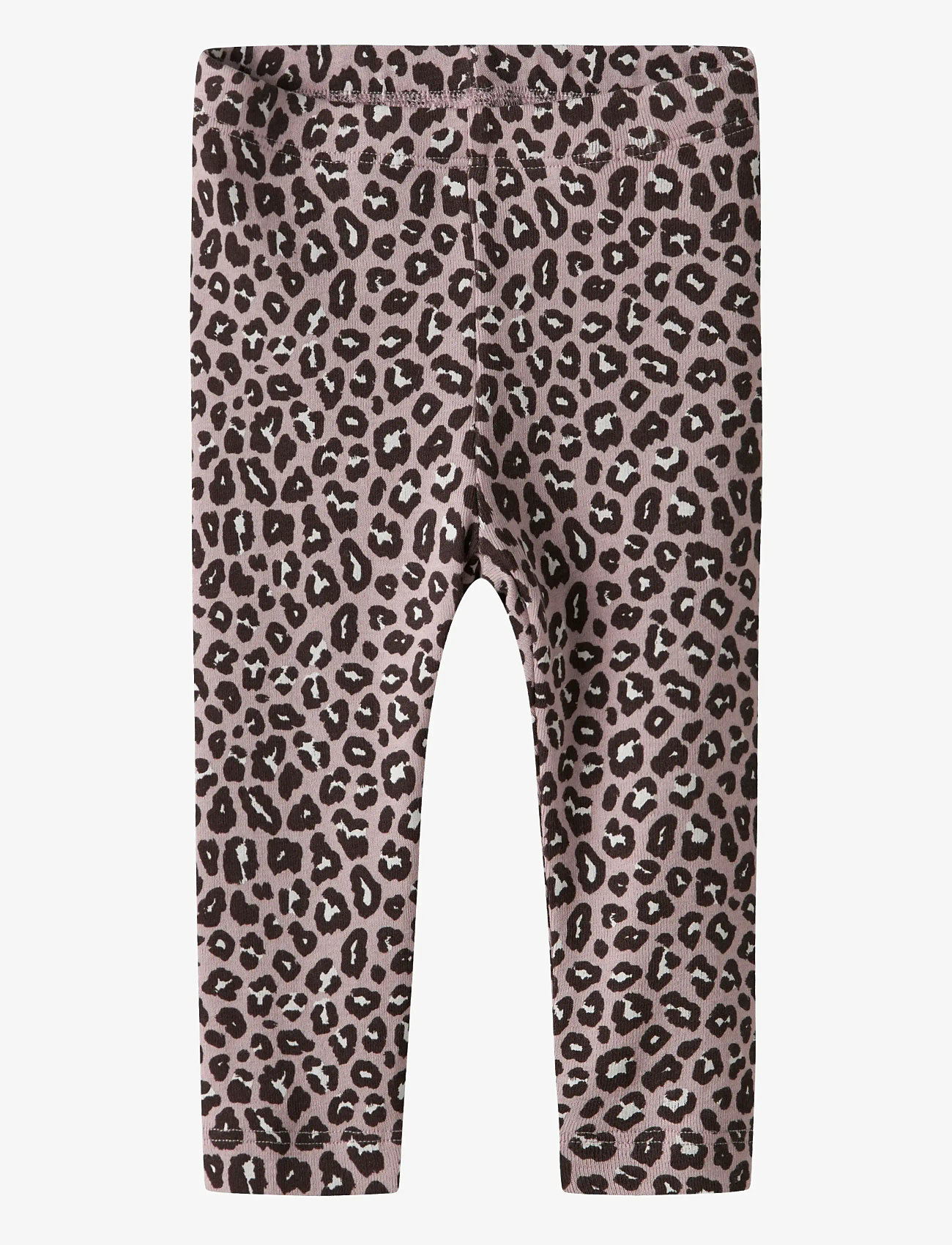 name it - NBFLEOANA LEGGING - efterårstøj - burnished lilac - 0