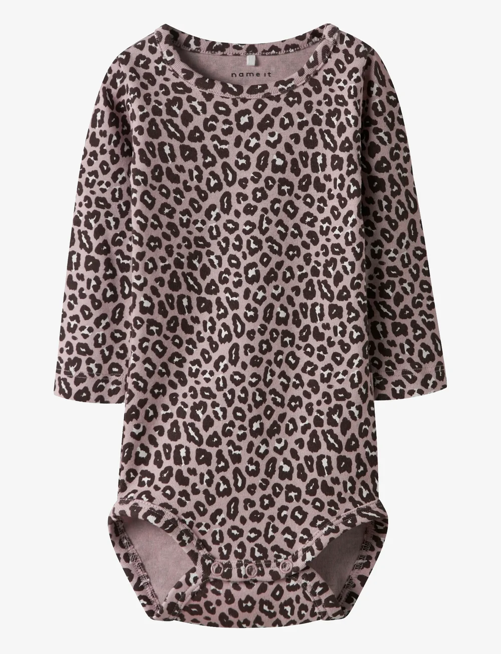 name it - NBFLEOANA LS BODY - langærmede bodyer - burnished lilac - 0