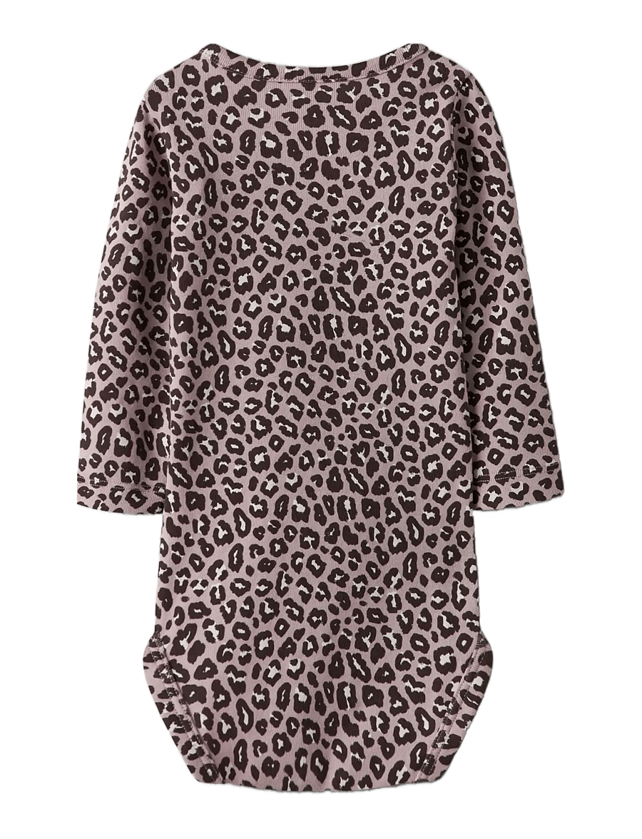 name it - NBFLEOANA LS BODY - smėlinukai ilgomis rankovėmis - burnished lilac - 1