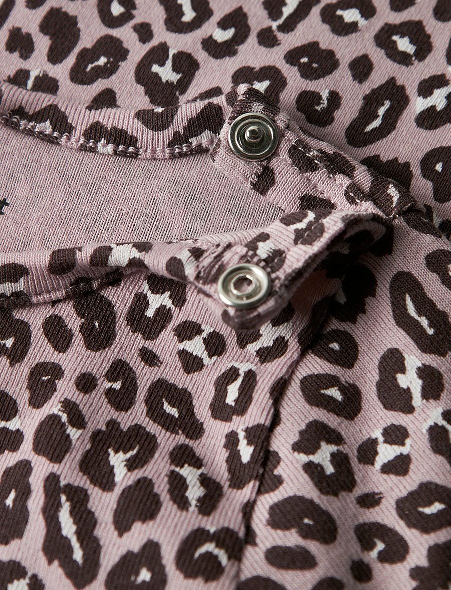 name it - NBFLEOANA LS BODY - smėlinukai ilgomis rankovėmis - burnished lilac - 2