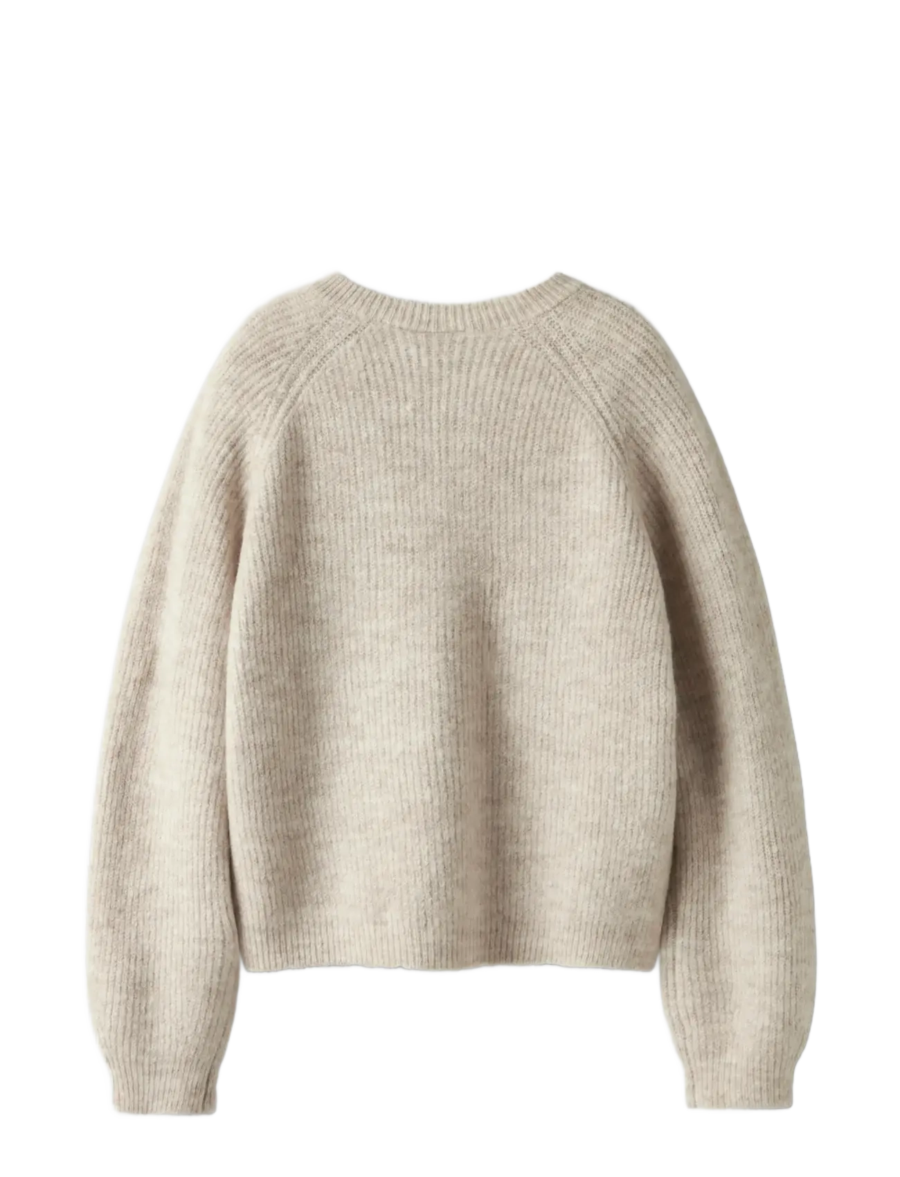 name it - NKFRIFEY LS KNIT CARD - cardigans - cement - 2