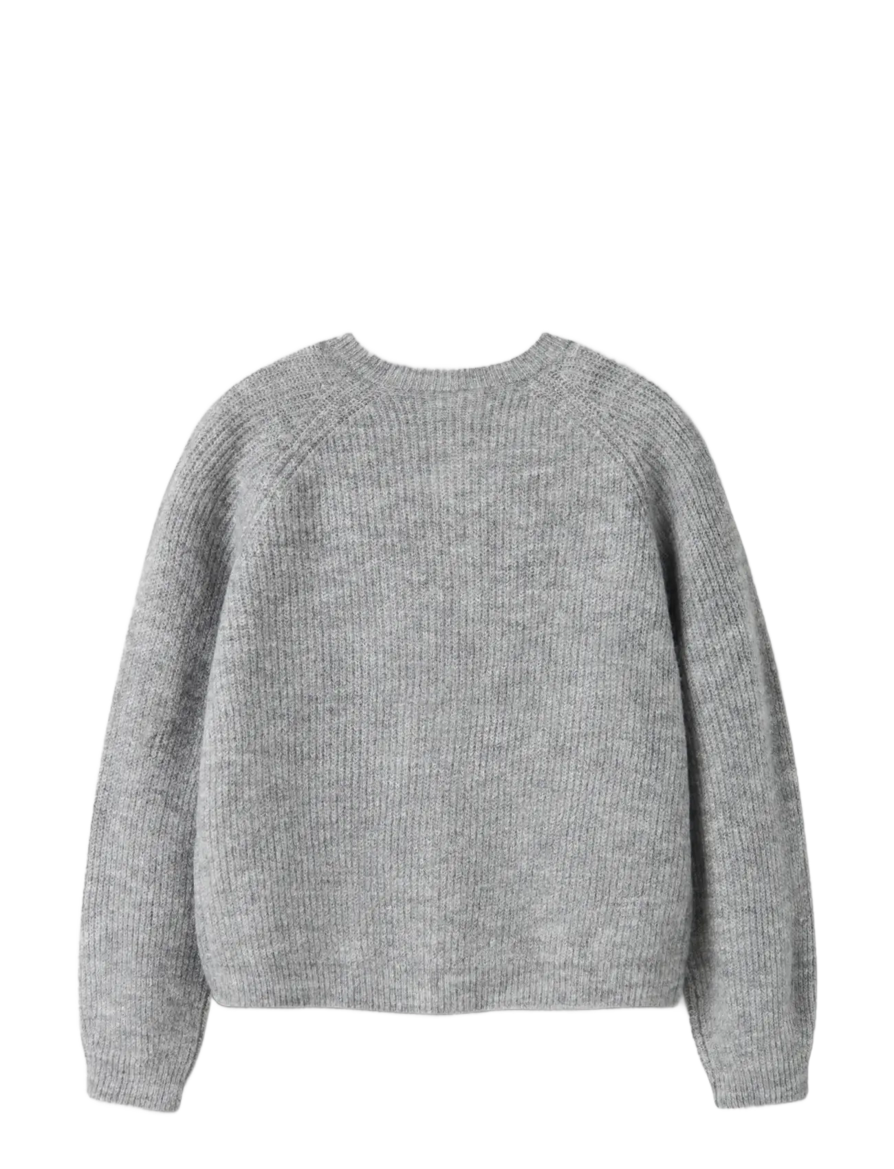 name it - NKFRIFEY LS KNIT CARD - cardigans - grey melange - 1