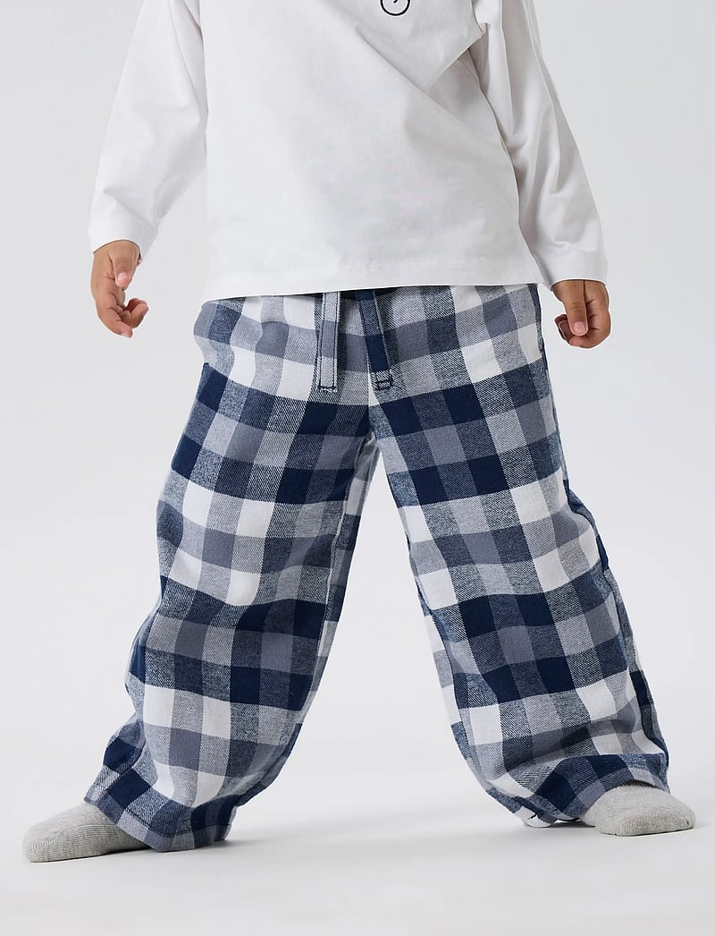 name it - NMMRAUL PANT BOX - pyjamas - navy blazer - 0