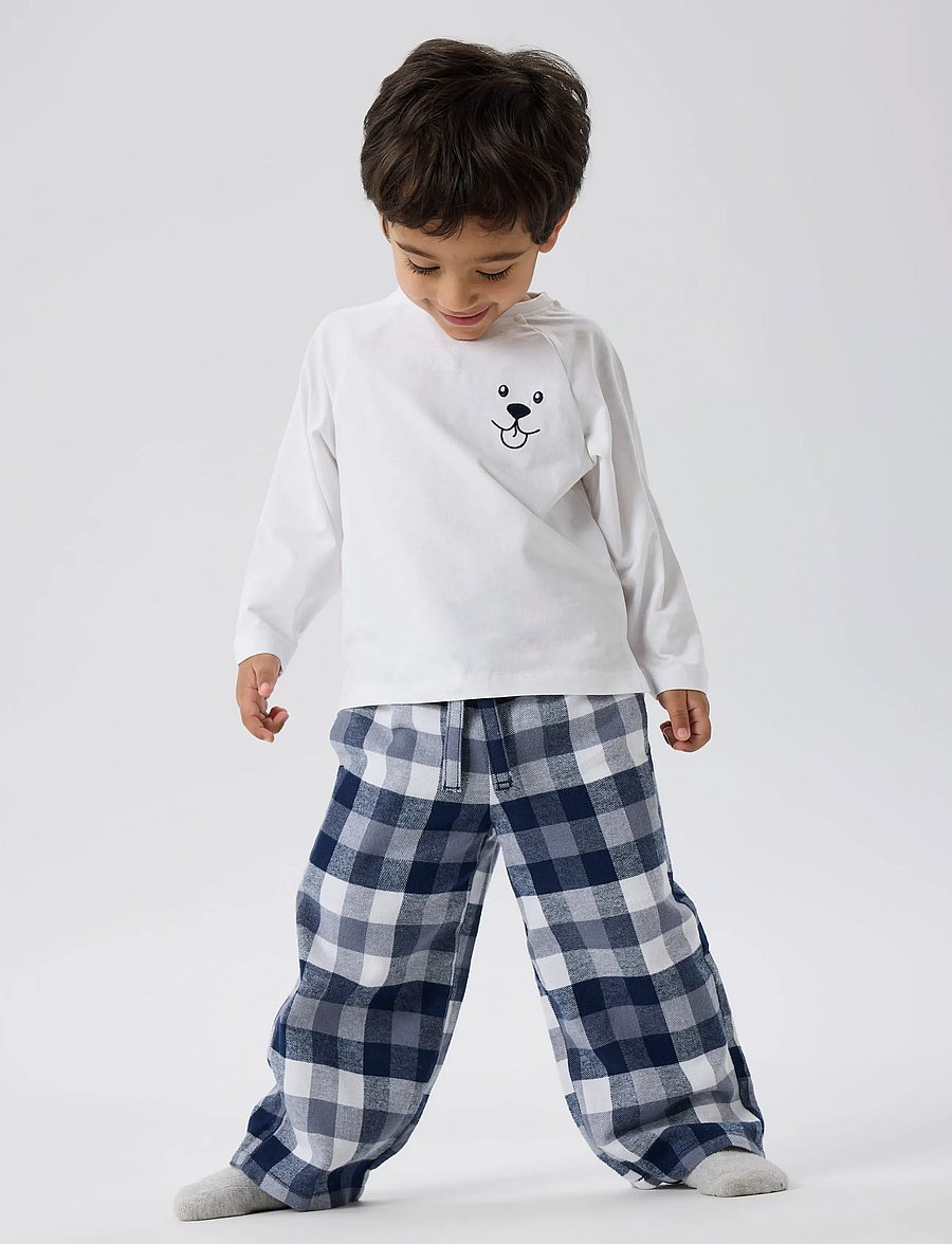 name it - NMMRAUL PANT BOX - pyjama's - navy blazer - 3