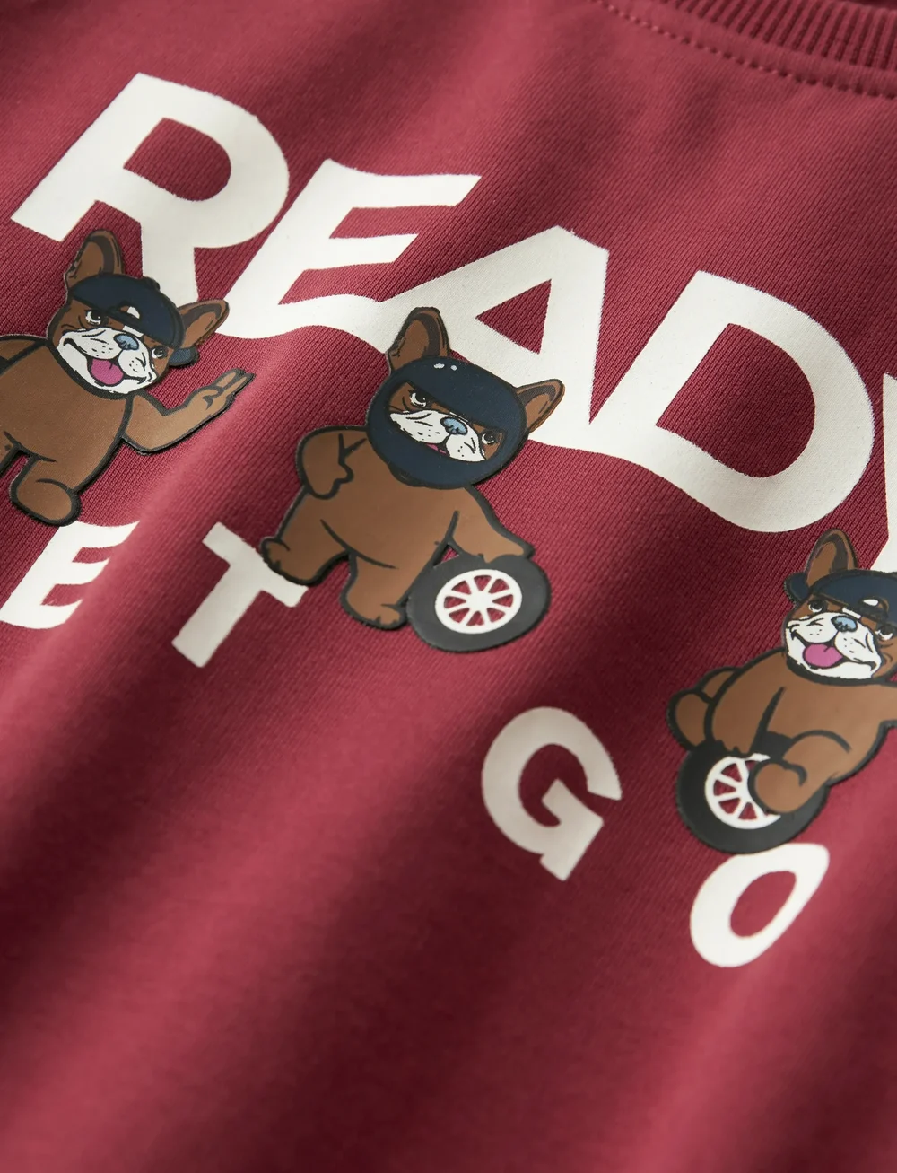 name it - NMMROVAL LS SWEAT BRU BOX - dressipluusid - burnt russet - 2