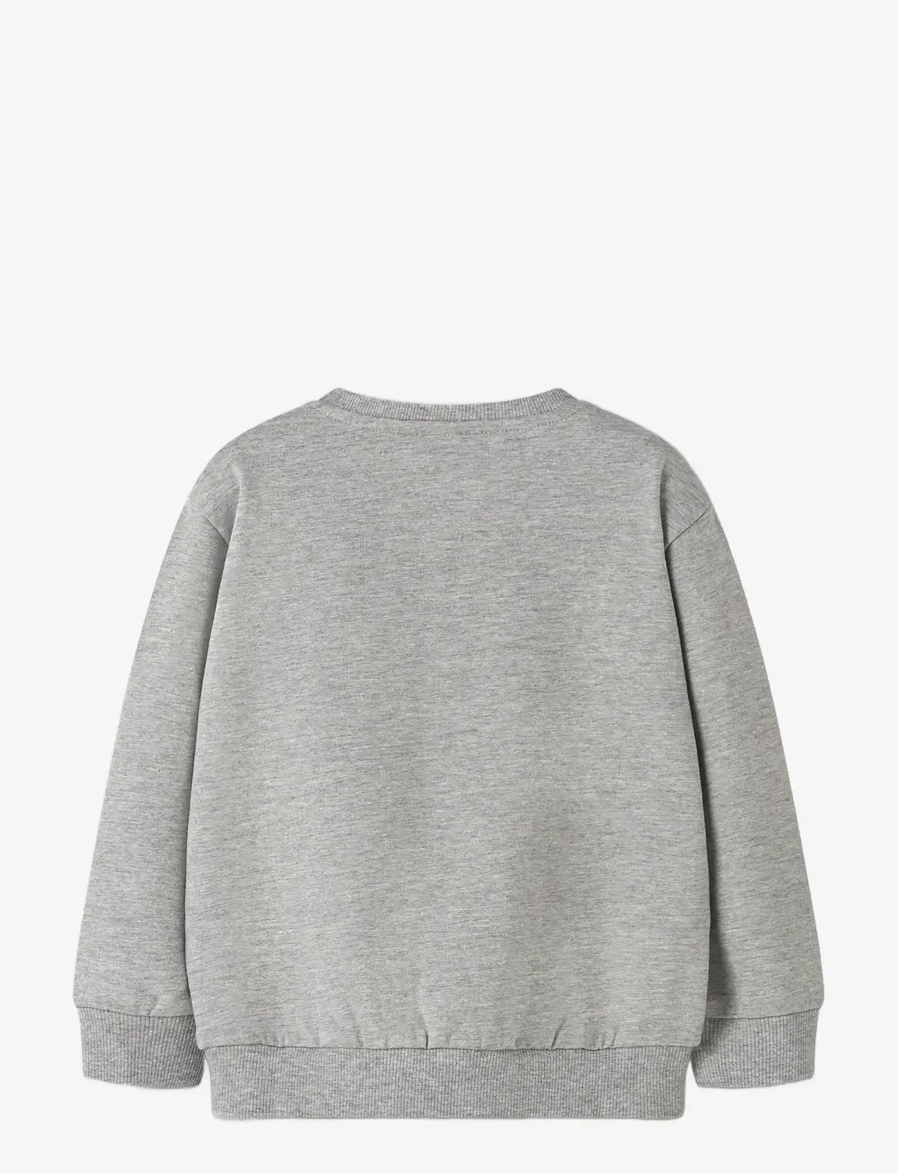 name it - NMMROVAL LS SWEAT BRU BOX - sweatshirts - grey melange - 2