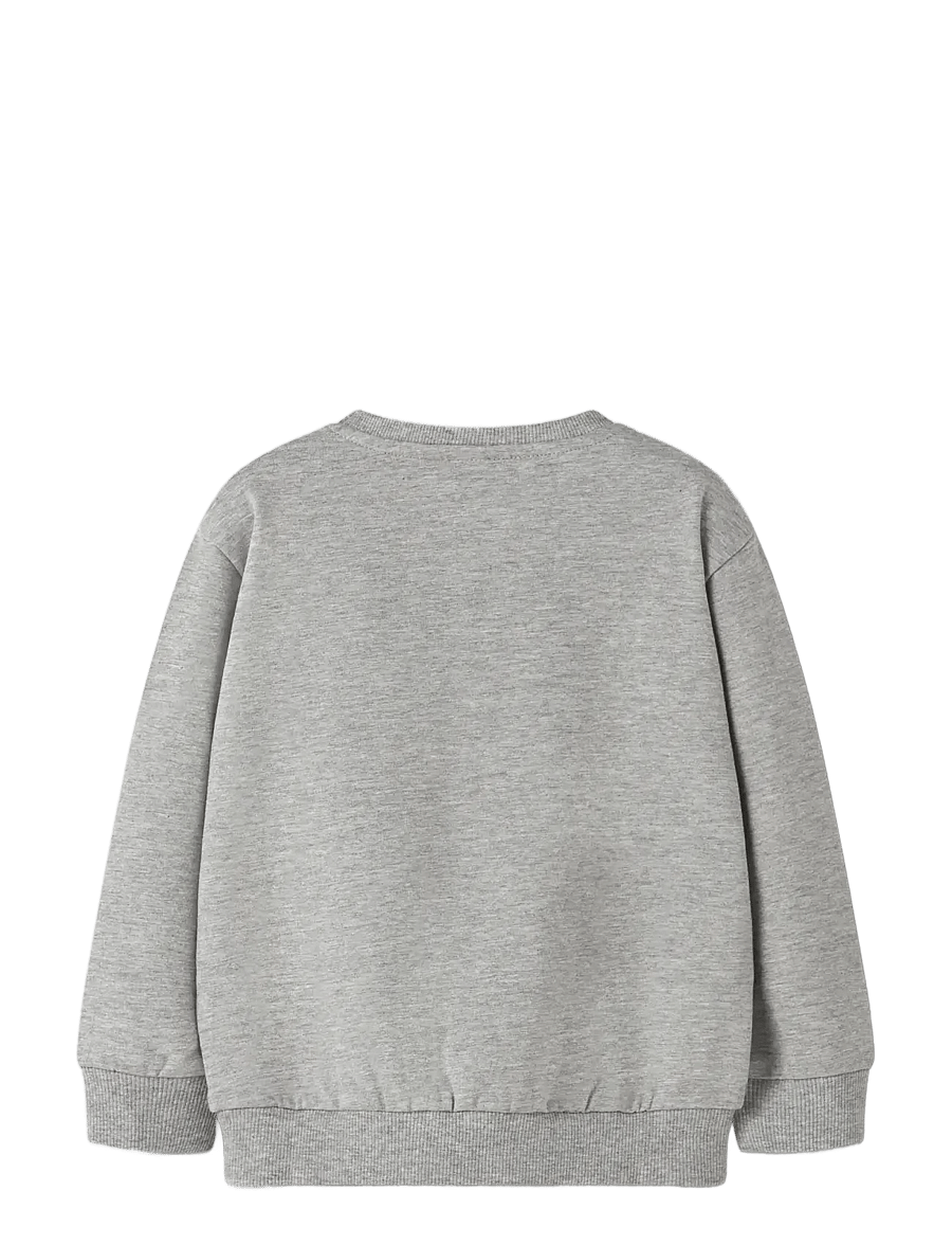 name it - NMMROVAL LS SWEAT BRU BOX - sweatshirts - grey melange - 2
