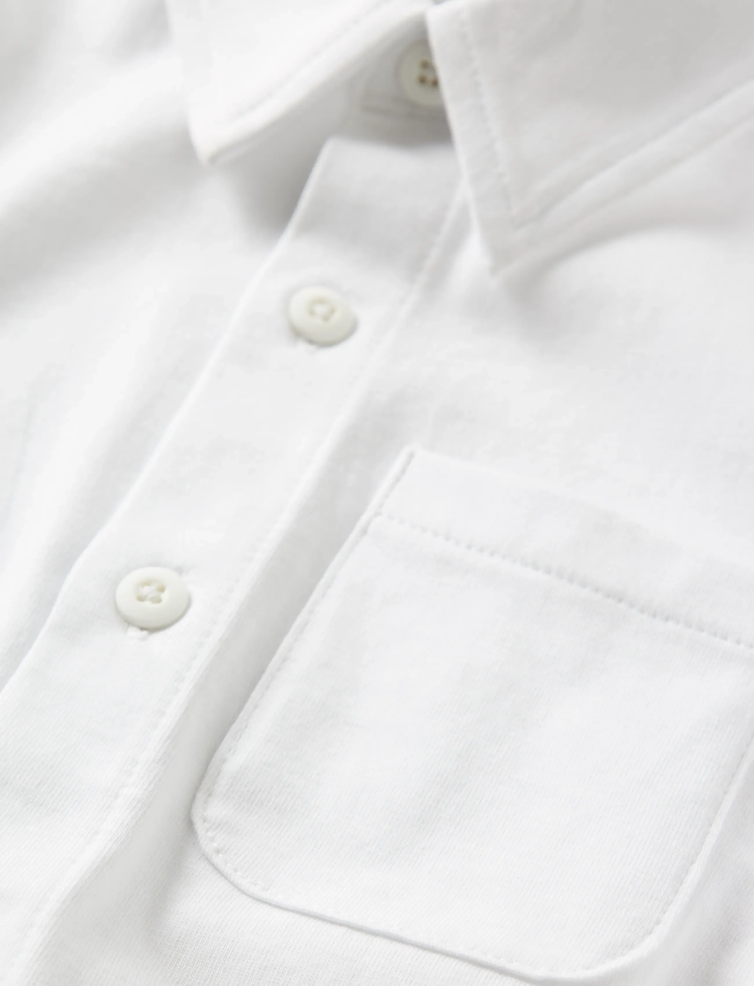 name it - NMMRONALO LS JERSEY SHIRT - langärmlige hemden - bright white - 5