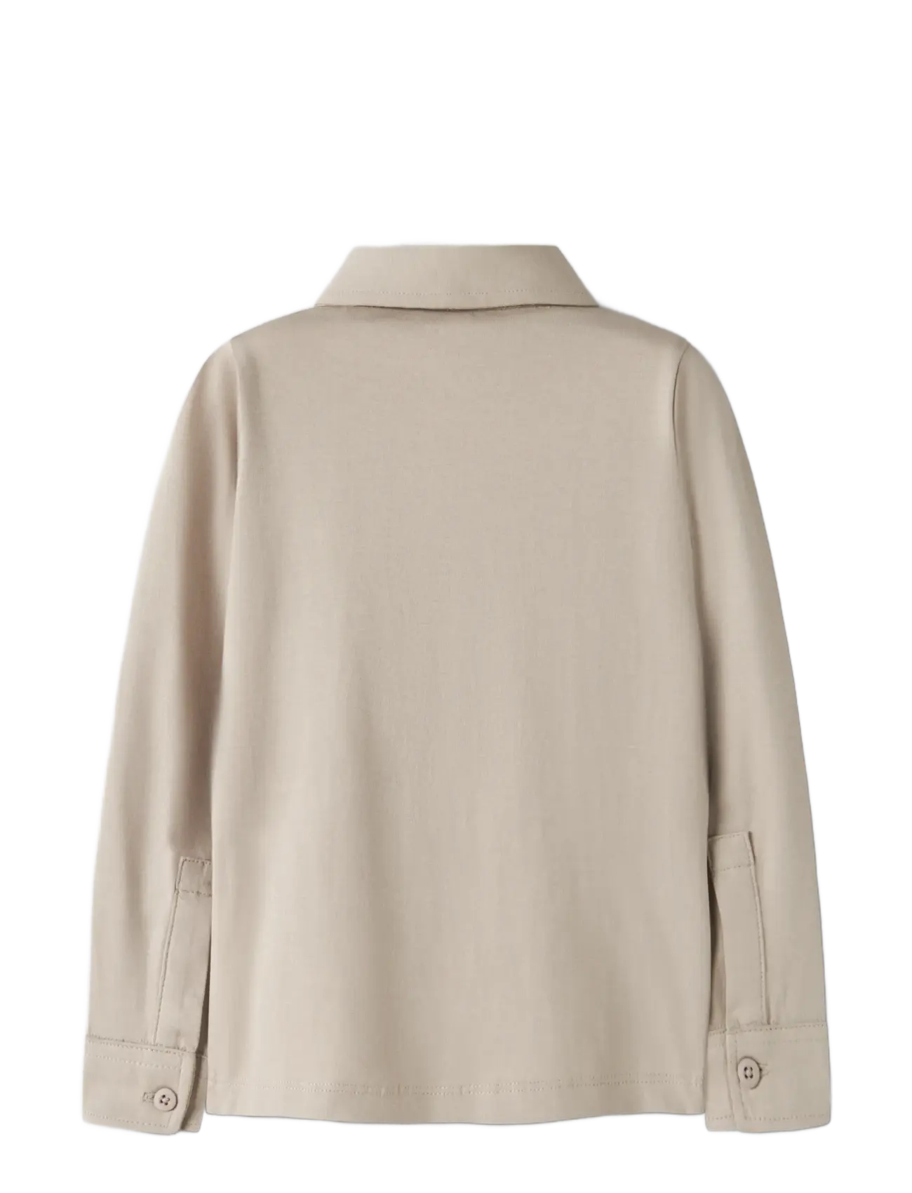 name it - NMMRONALO LS JERSEY SHIRT - langärmlige hemden - island fossil - 1