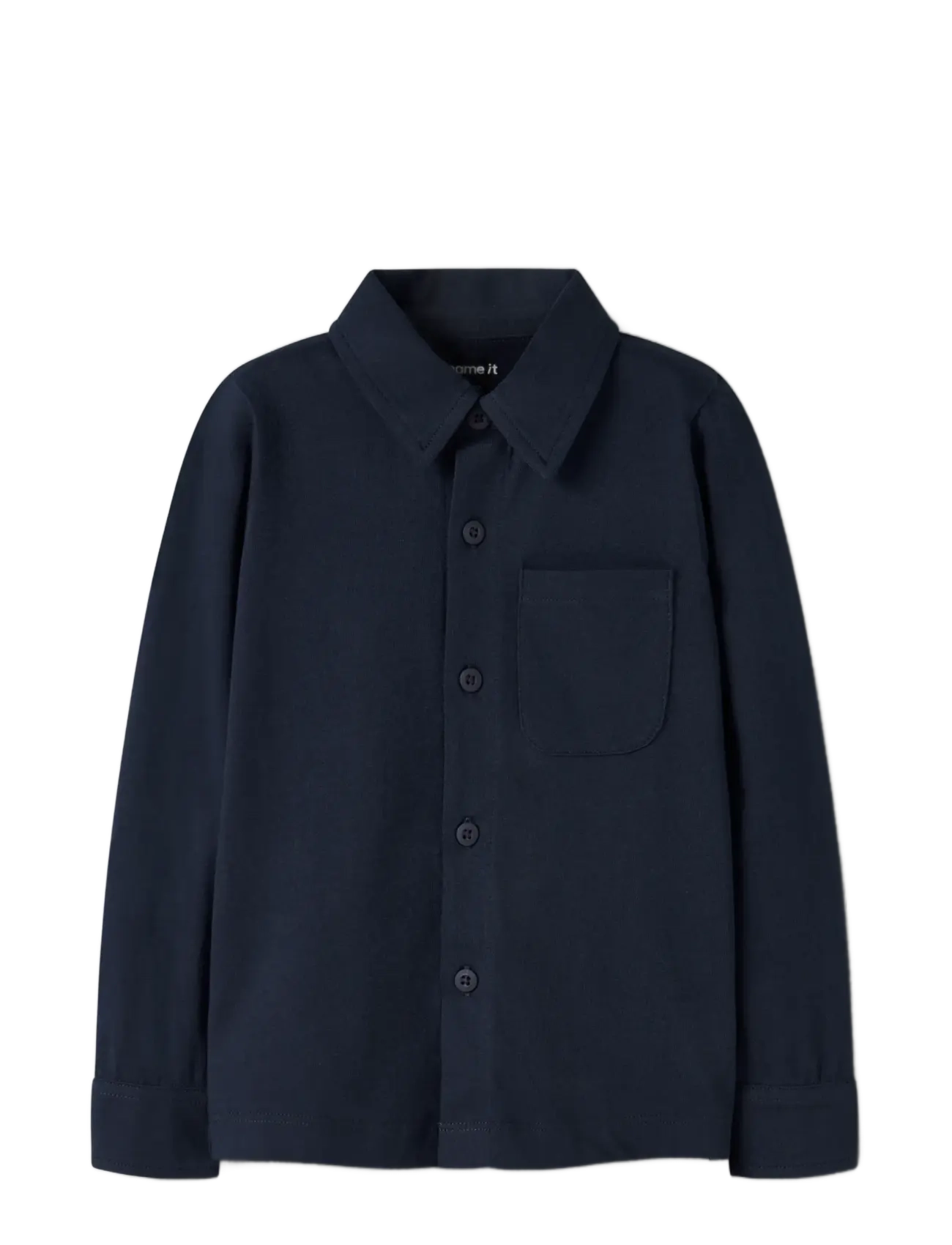 name it - NMMRONALO LS JERSEY SHIRT - langärmlige hemden - navy blazer - 2