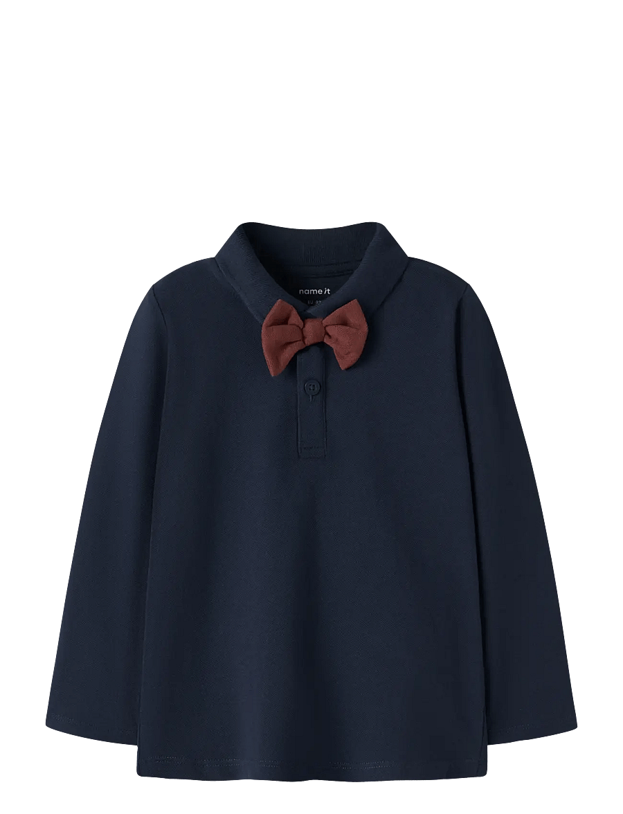 name it - NMMROGULA LS POLO - pikkade varrukatega polod - navy blazer - 0