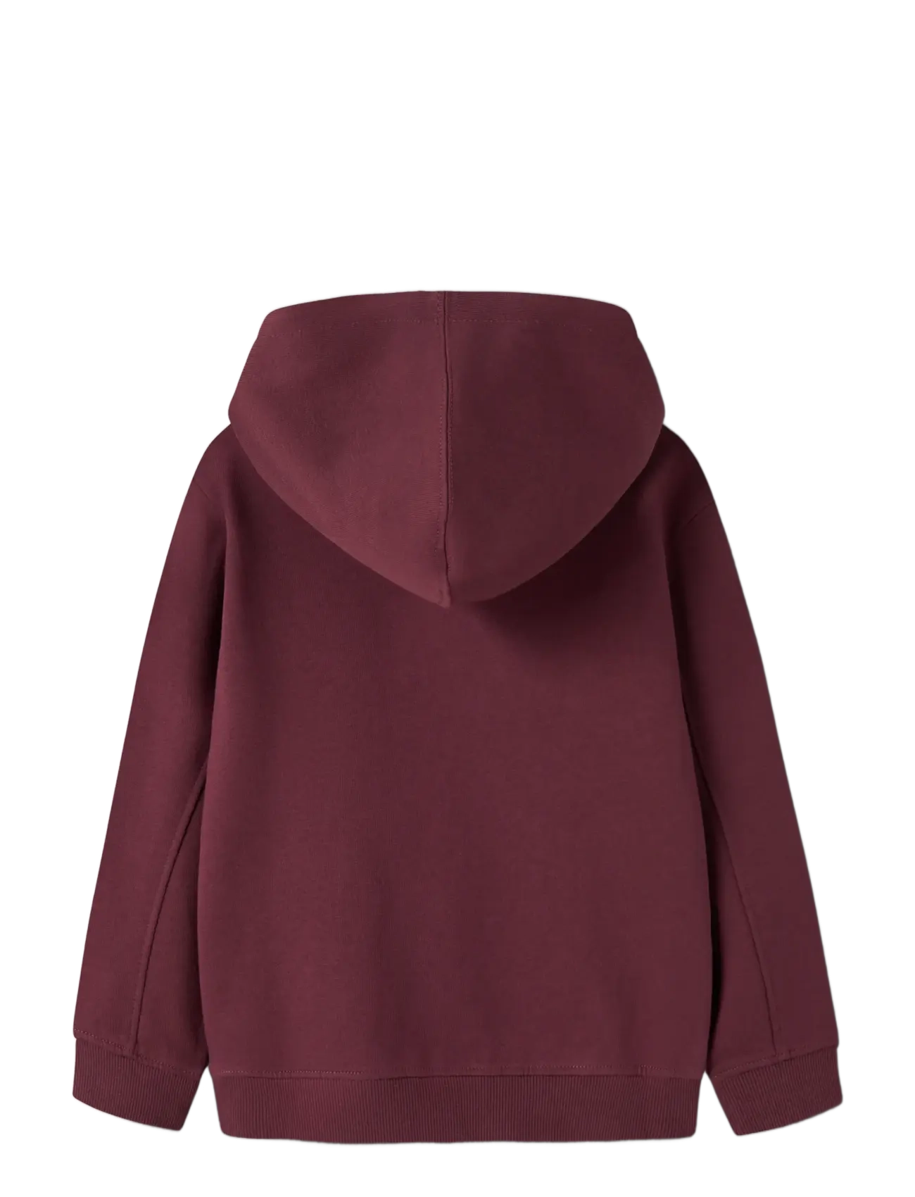 name it - NKFRYCCA LS NREG SWEAT WH BRU BOX - hoodies - burgundy - 2