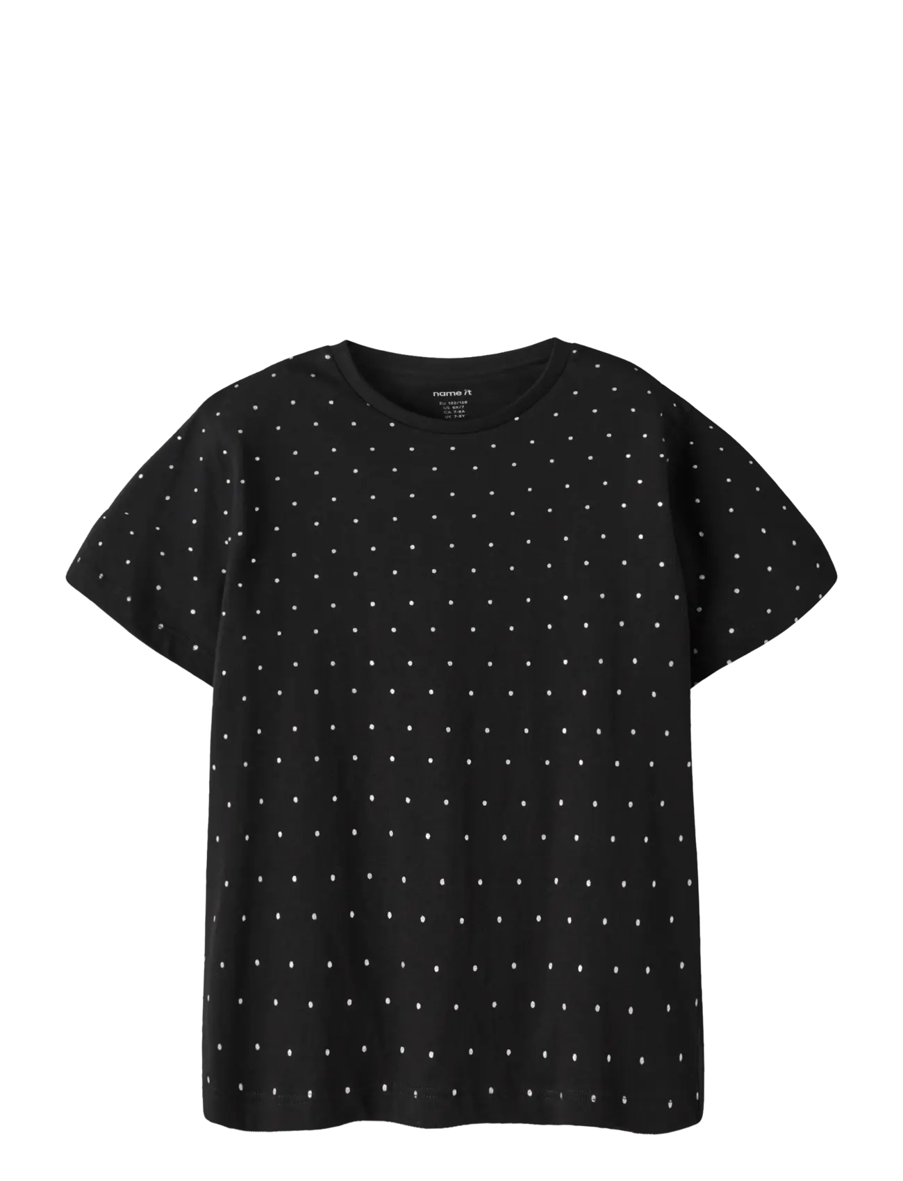 name it NKFRUAJA SS NREG TOP NOOS - Överdelar - BLACK / black