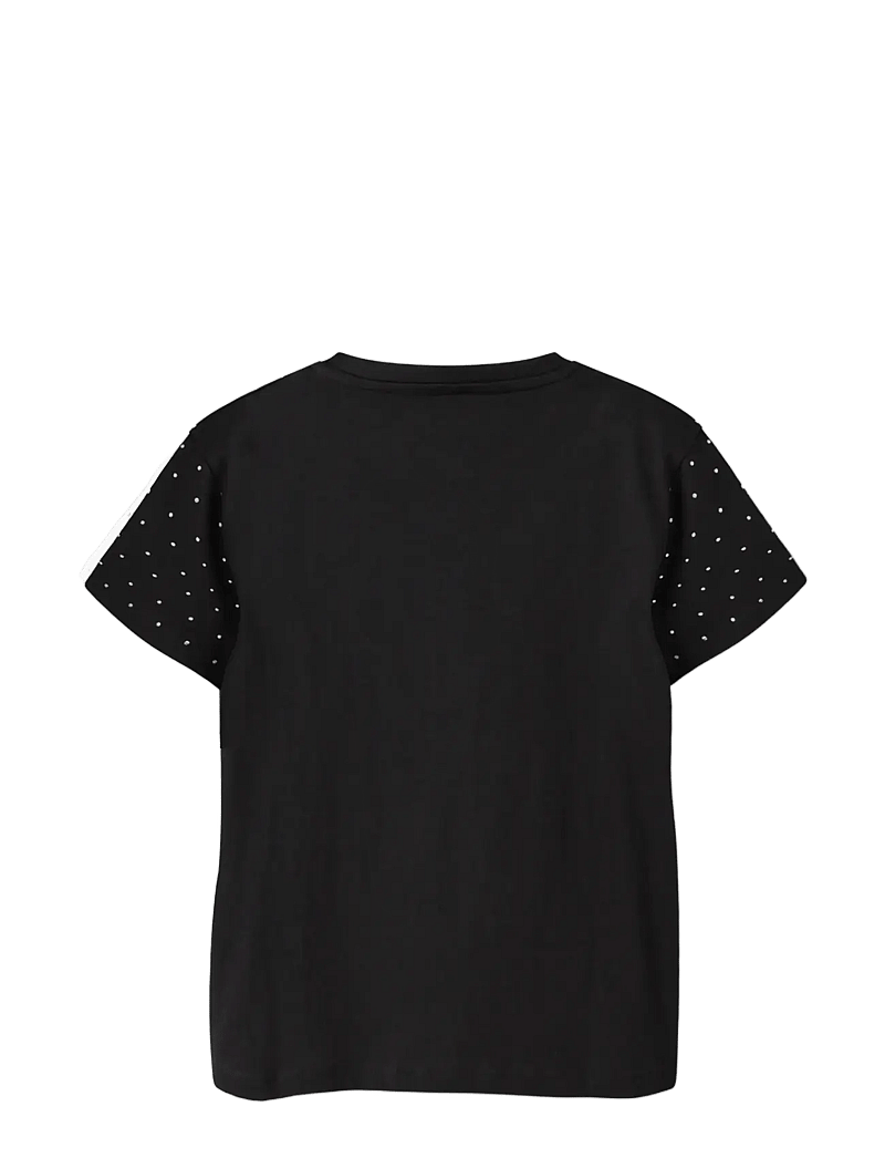 name it - NKFRUAJA SS NREG TOP NOOS - kortærmede t-shirts - black - 1