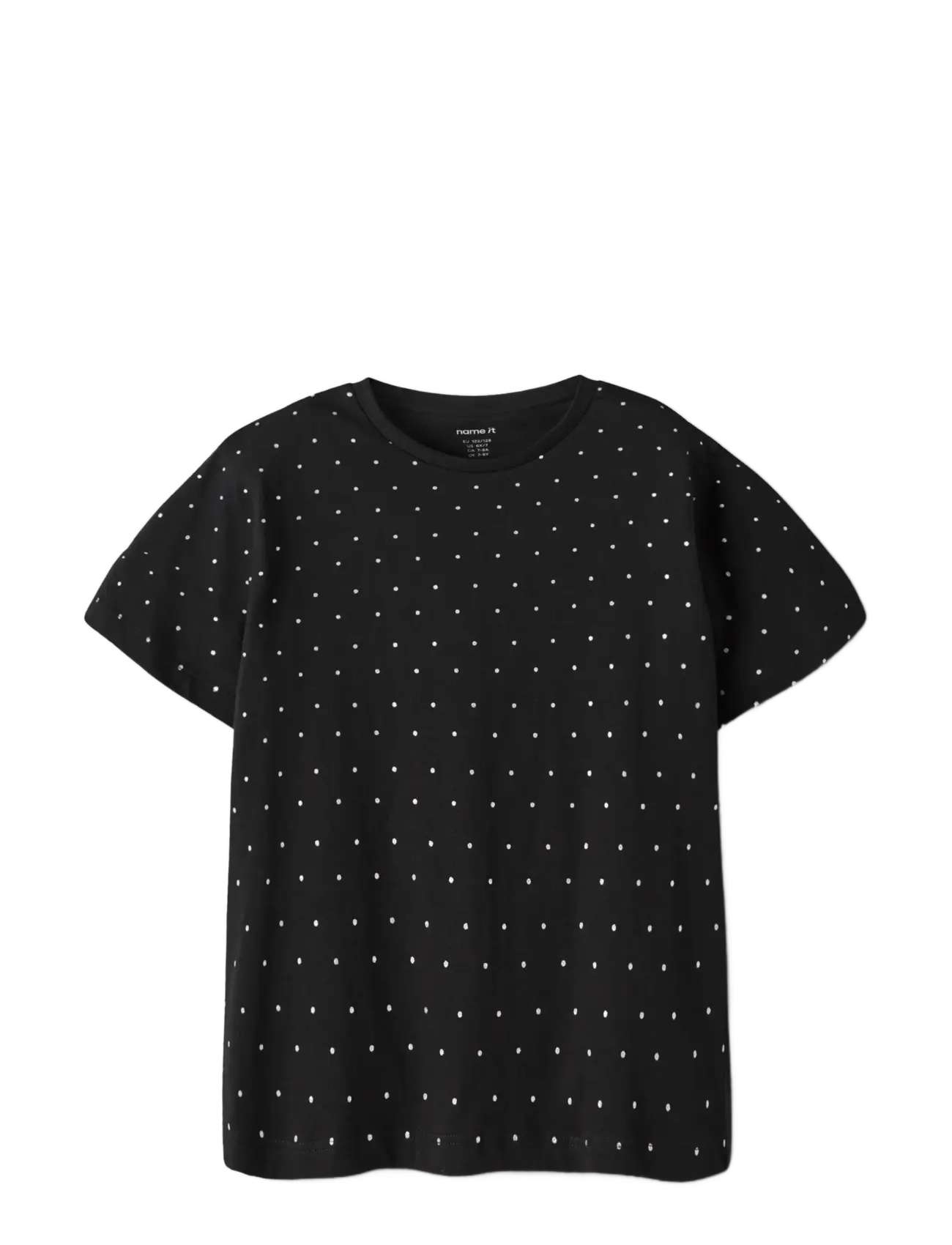 name it - NKFRUAJA SS NREG TOP NOOS - lühikeste varrukatega t-särgid - black - 2