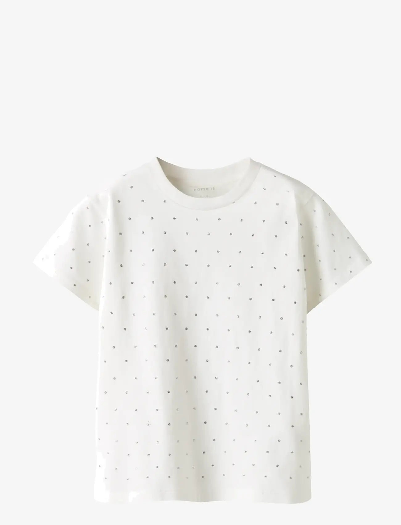 name it - NKFRUAJA SS NREG TOP NOOS - kortærmede t-shirts - bright white - 0