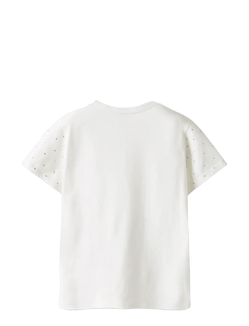 name it - NKFRUAJA SS NREG TOP NOOS - kortærmede t-shirts - bright white - 1