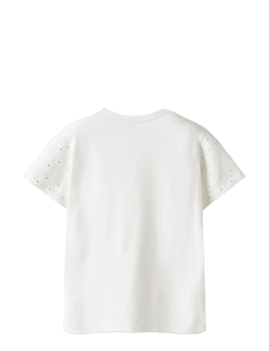 name it - NKFRUAJA SS NREG TOP NOOS - kortärmade t-shirts - bright white - 1