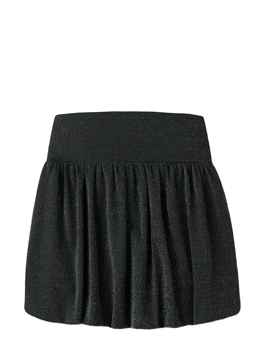 name it - NKFROISIN BALLOON SKIRT - korte nederdele - black - 2