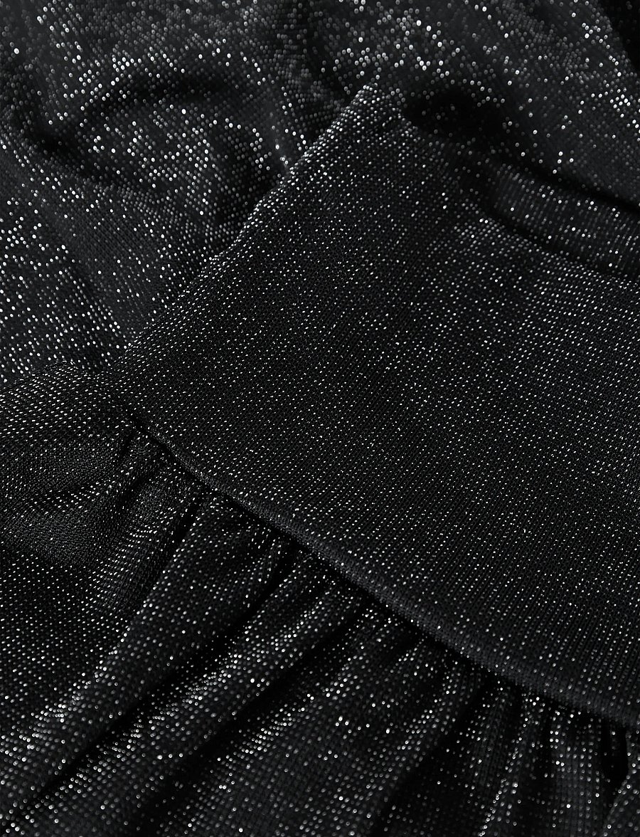 name it - NKFROISIN BALLOON SKIRT - korte nederdele - black - 3