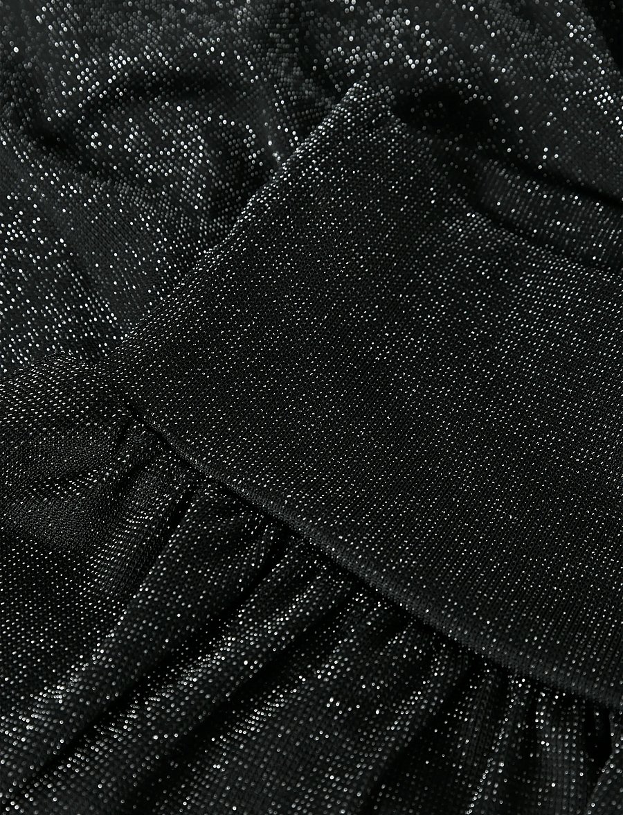 name it - NKFROISIN BALLOON SKIRT - korte nederdele - black - 4